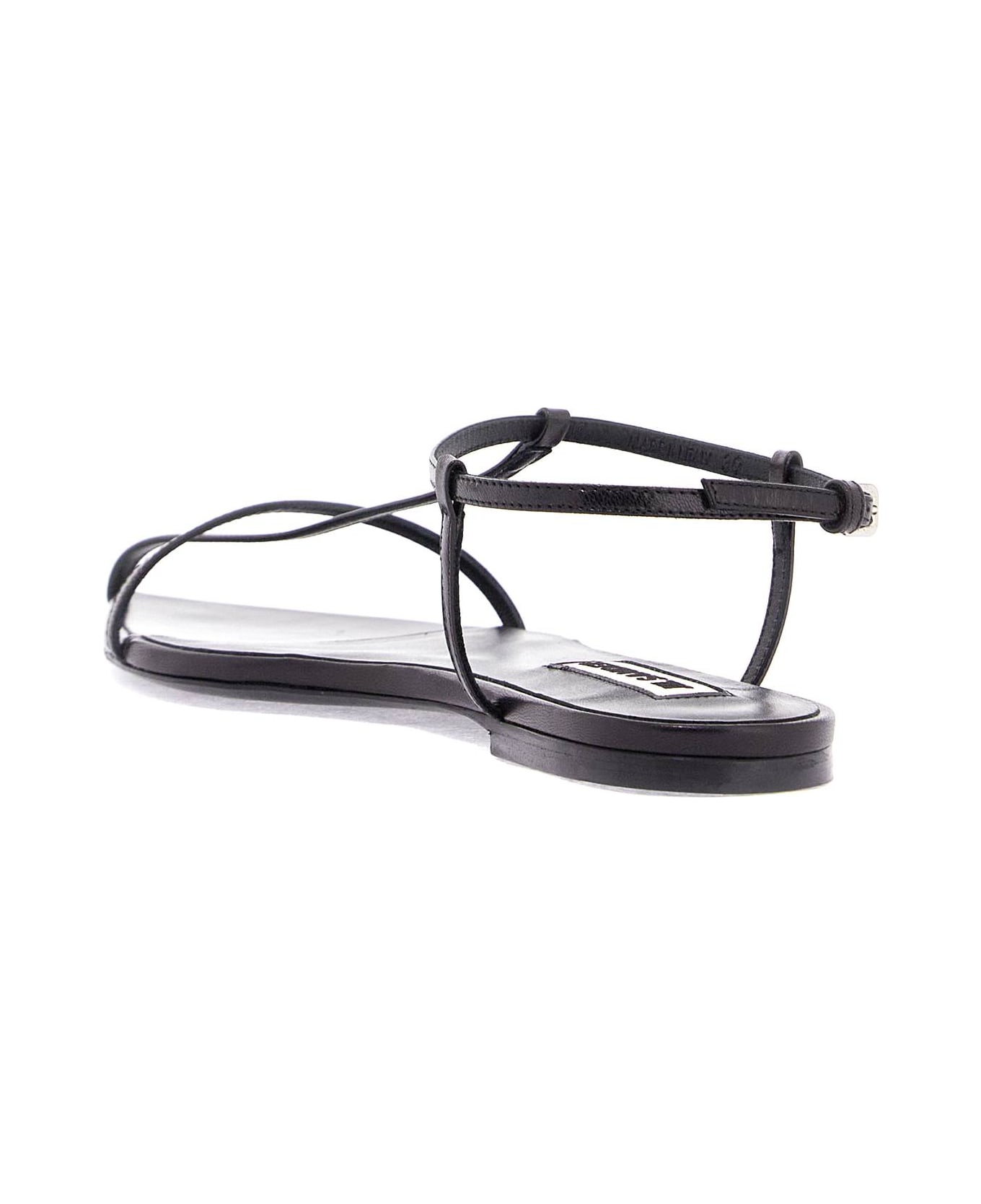 Jil Sander New Tripon Leather Sandals For Men - 001