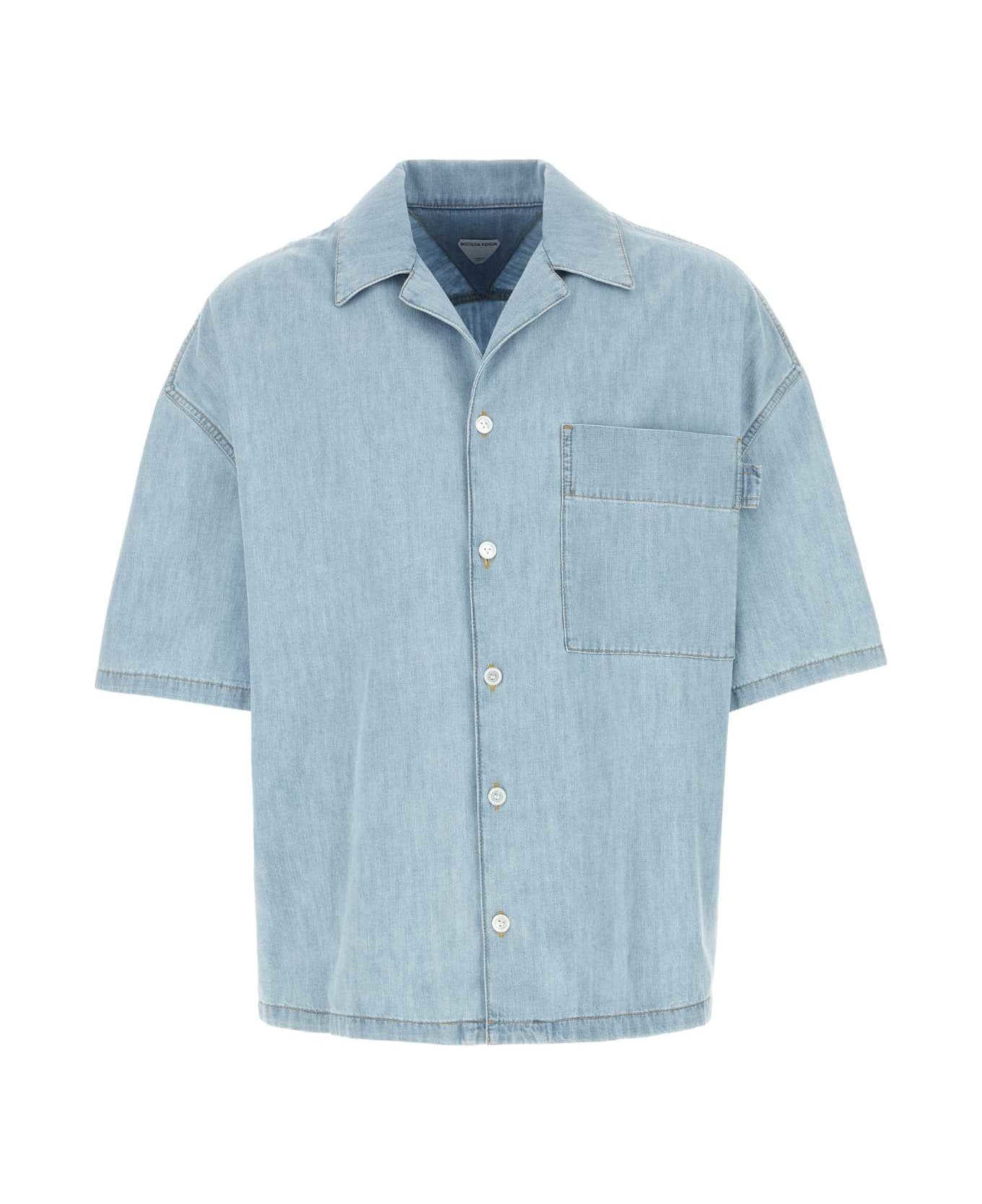 Bottega Veneta Denim Shirt - LIGHTBLEACH