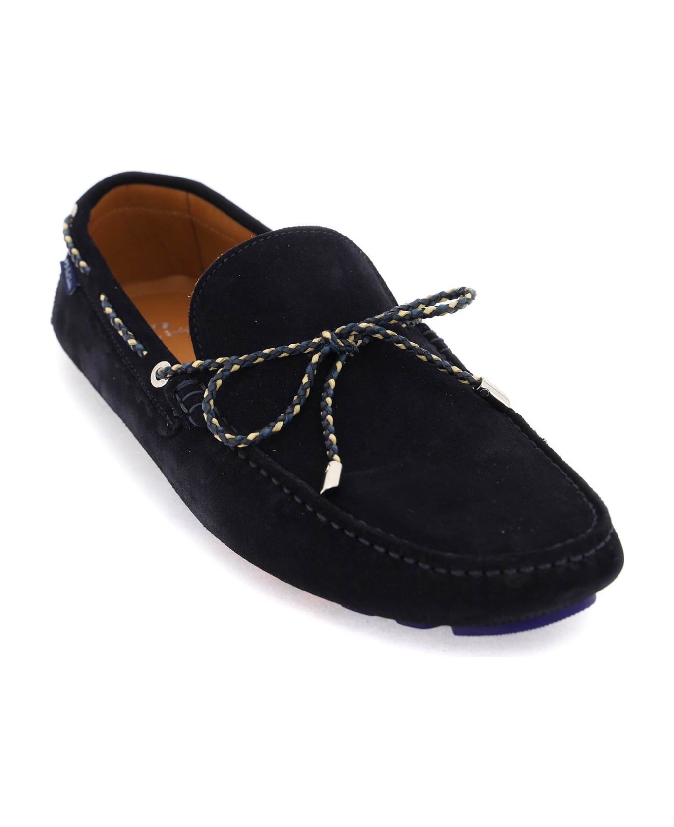 PS by Paul Smith Springfield Suede Loafers - VERY DARK NAVY (Blue)