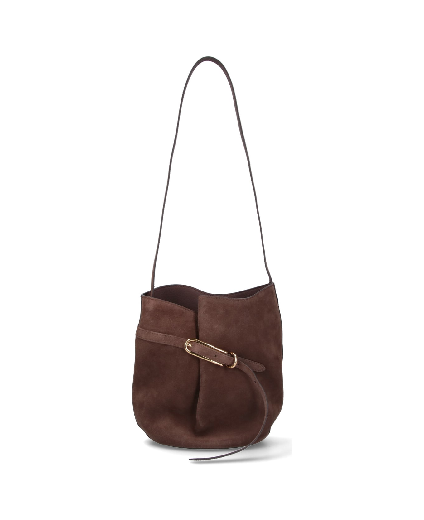 Little Liffner Medium Bucket Bag "belted Bag" - Brown
