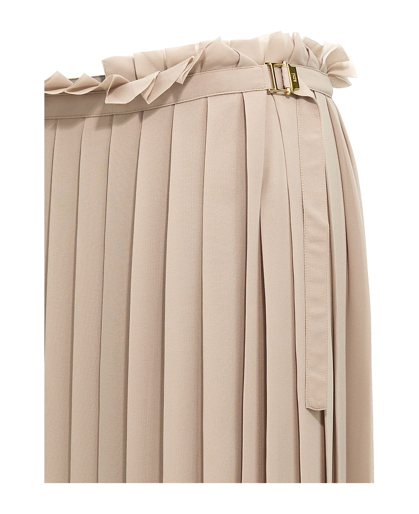 Ami Alexandre Mattiussi 'pleated' Skirt - BEIGE