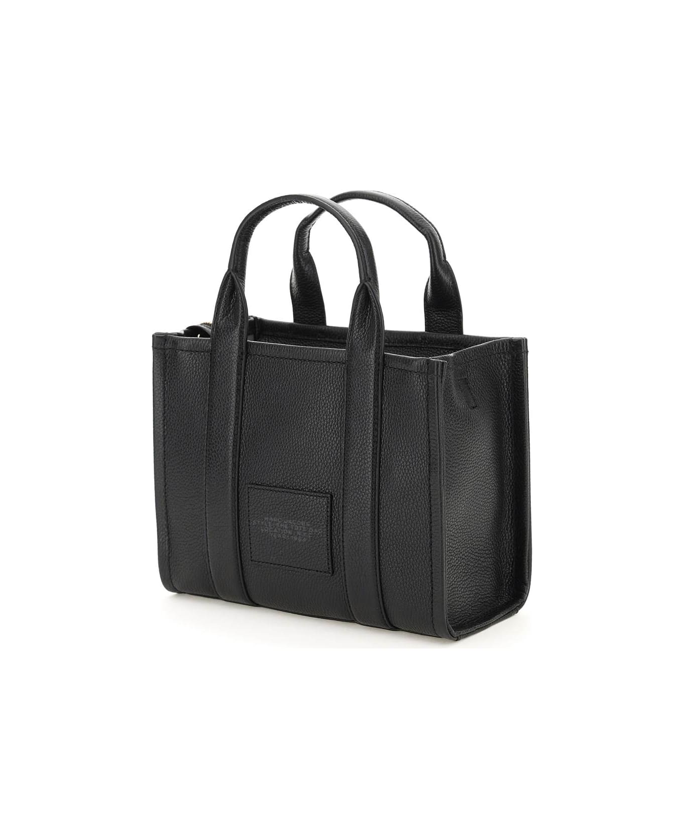 Marc Jacobs The Leather Small Tote Bag - BLACK (Black) トートバッグ