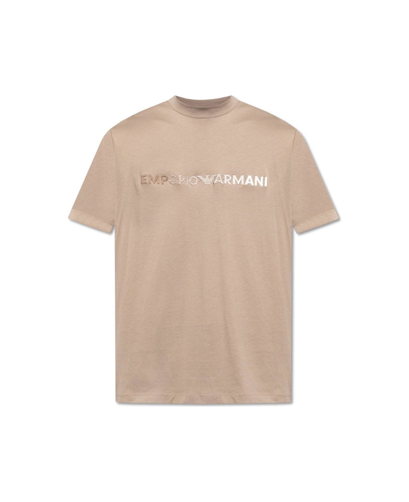 Emporio Armani Cotton T-shirt - Dove Grey