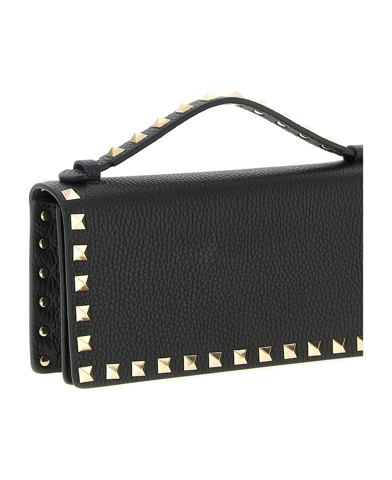 Valentino Garavani 
rockstud
 Wallet On Chain - Black  
