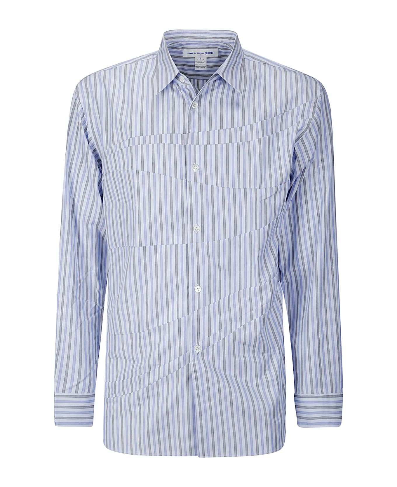 Comme des Garçons Shirt Mens Shirt Woven - STRIPE