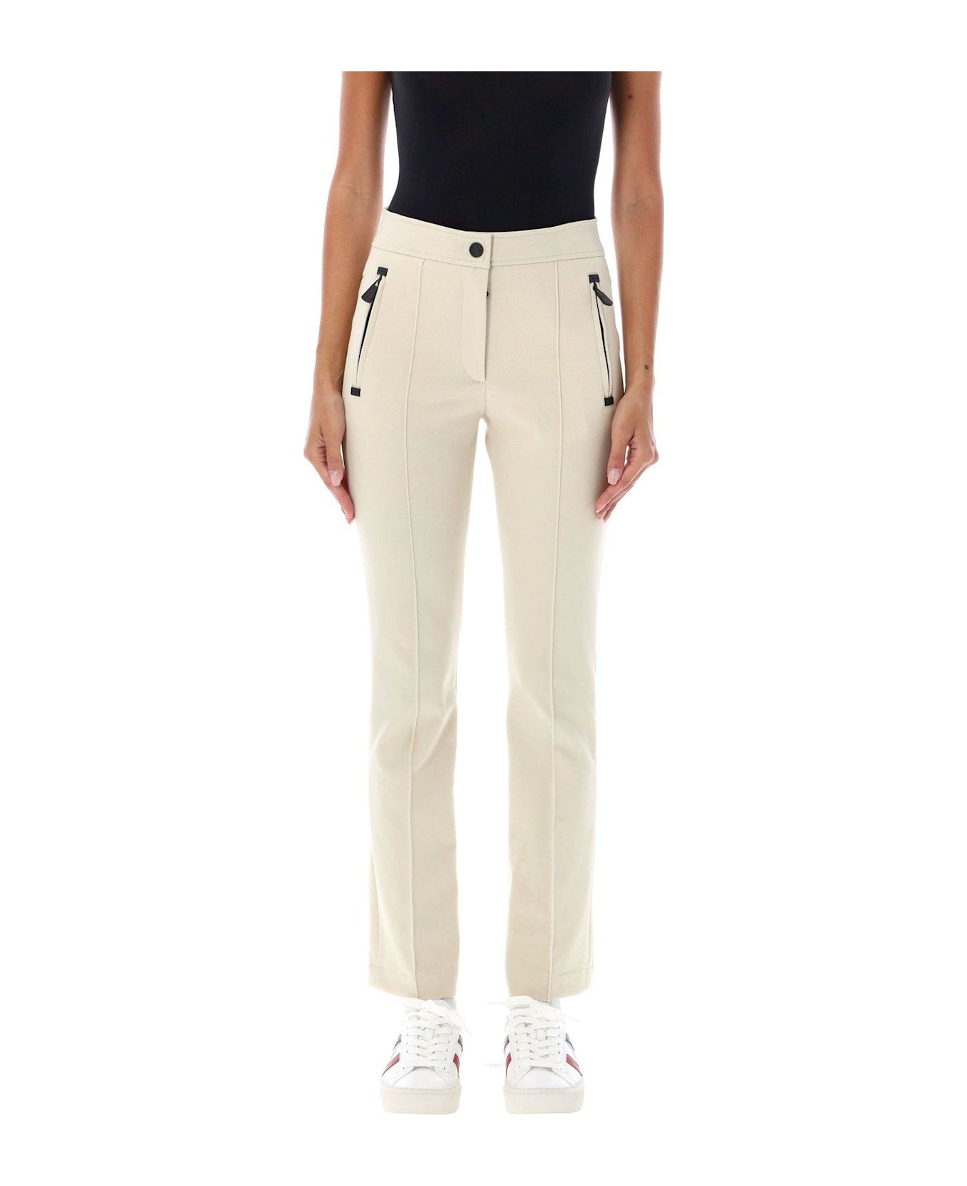 Moncler Grenoble Twill Trousers - NEUTRALS