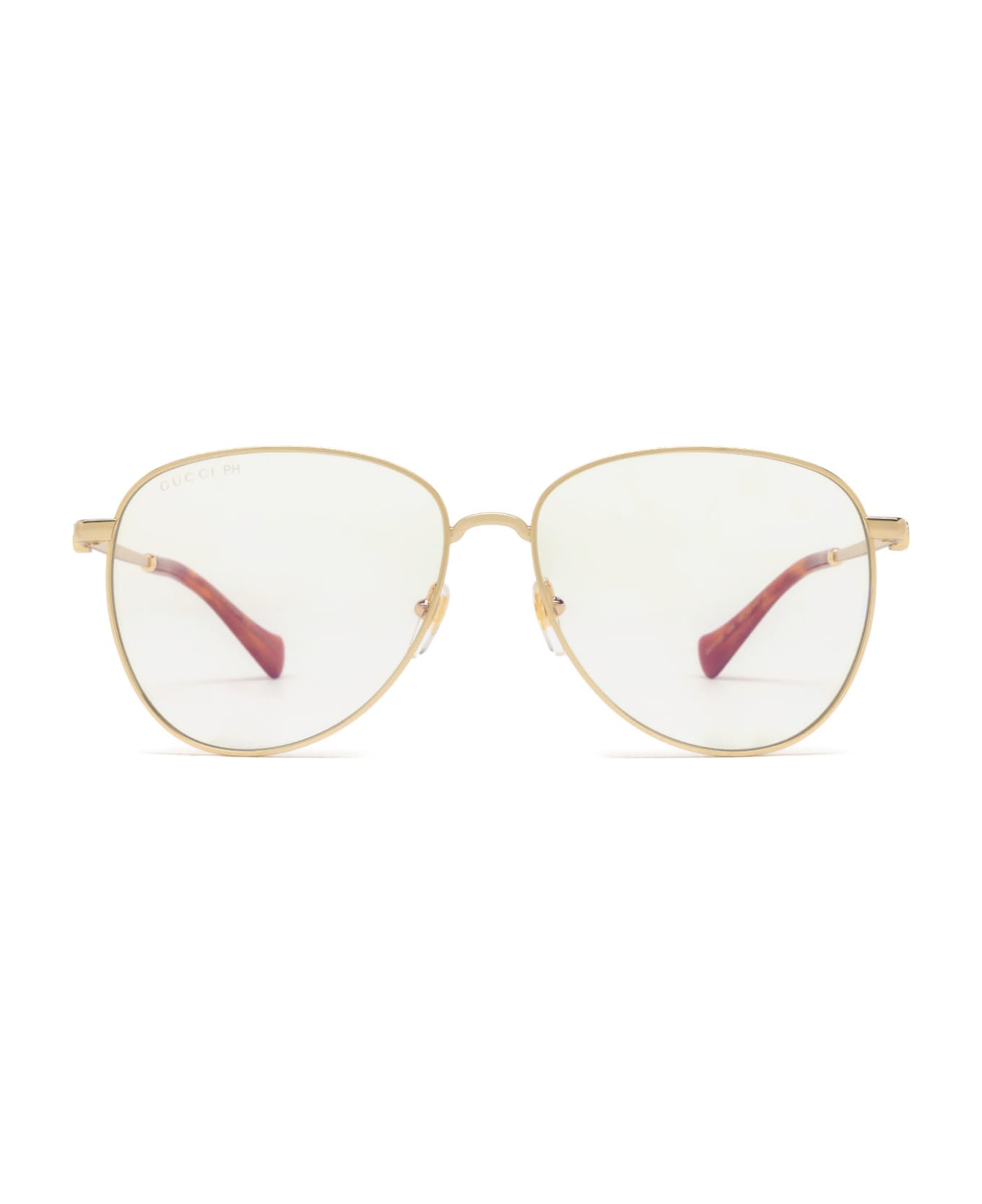 Gucci Eyewear Gg1419s Gold Sunglasses - Gold サングラス