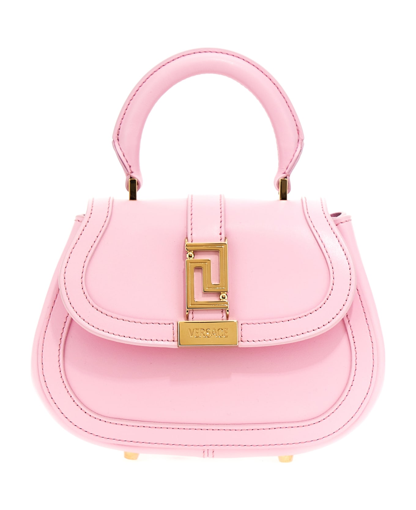 Versace 'greca Goddess' Mini Handbag - Pink
