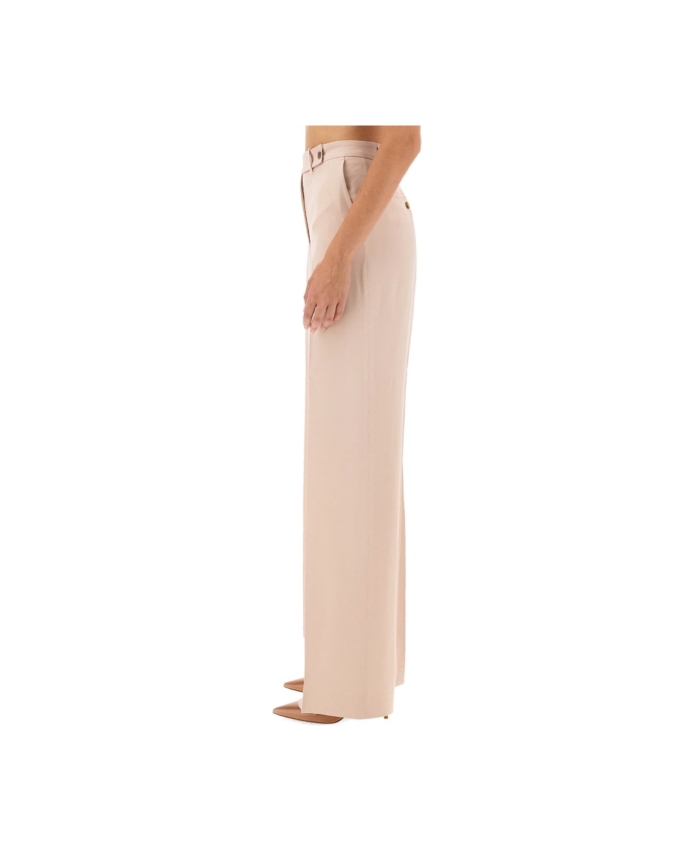 Kiton Satin Pants - PINK