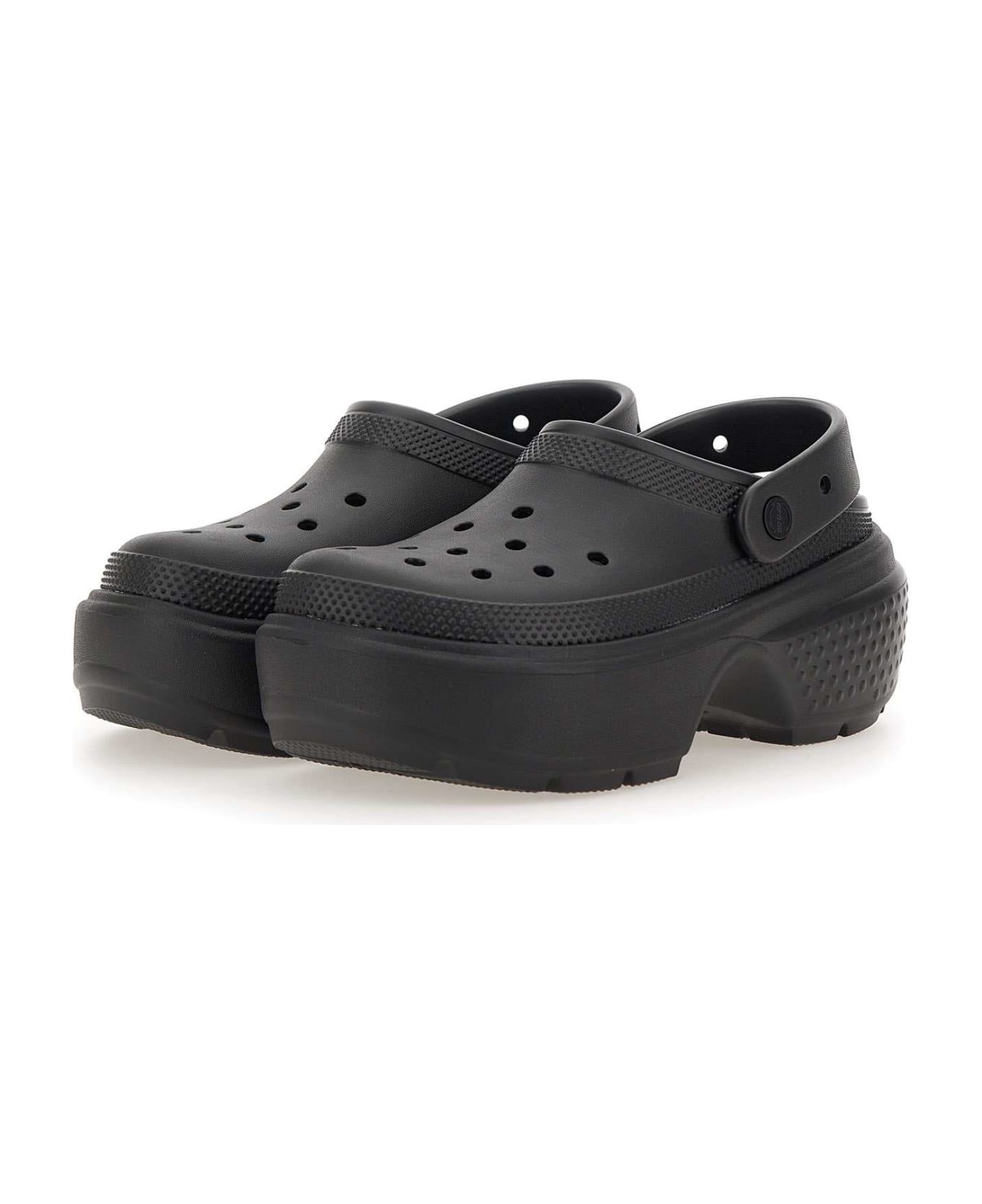 Crocs "stomp Clog" Mules - BLACK サンダル