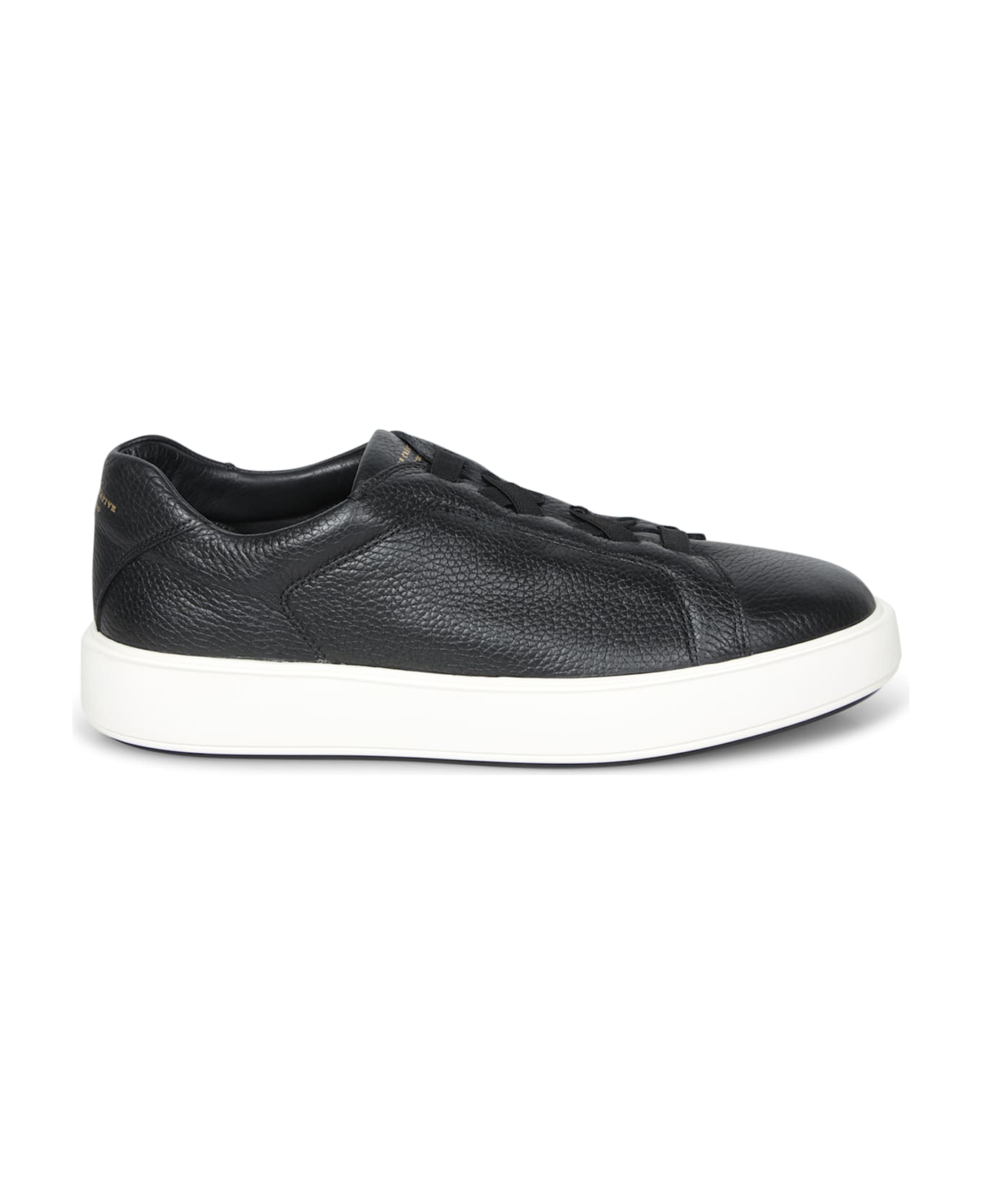 Officine Creative Muflone Slouch Black Sneakers - Black