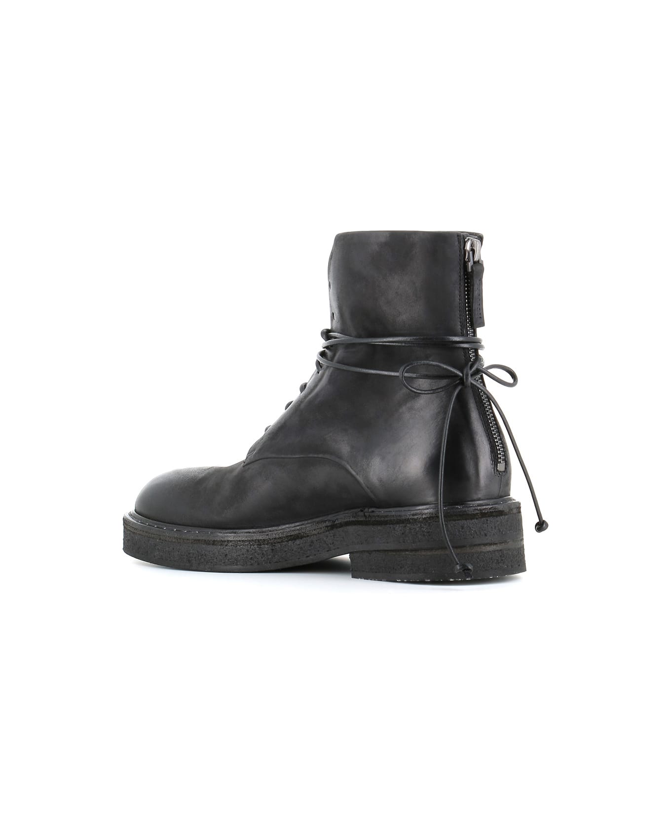 Marsell Lace-up Boots Parrucca - Black