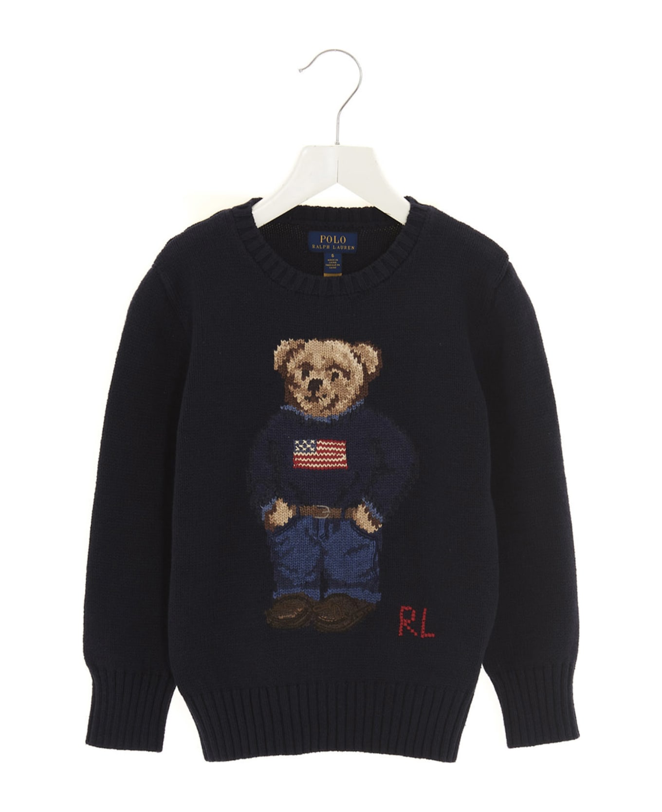 Polo Ralph Lauren 'bear' Sweater - Blue