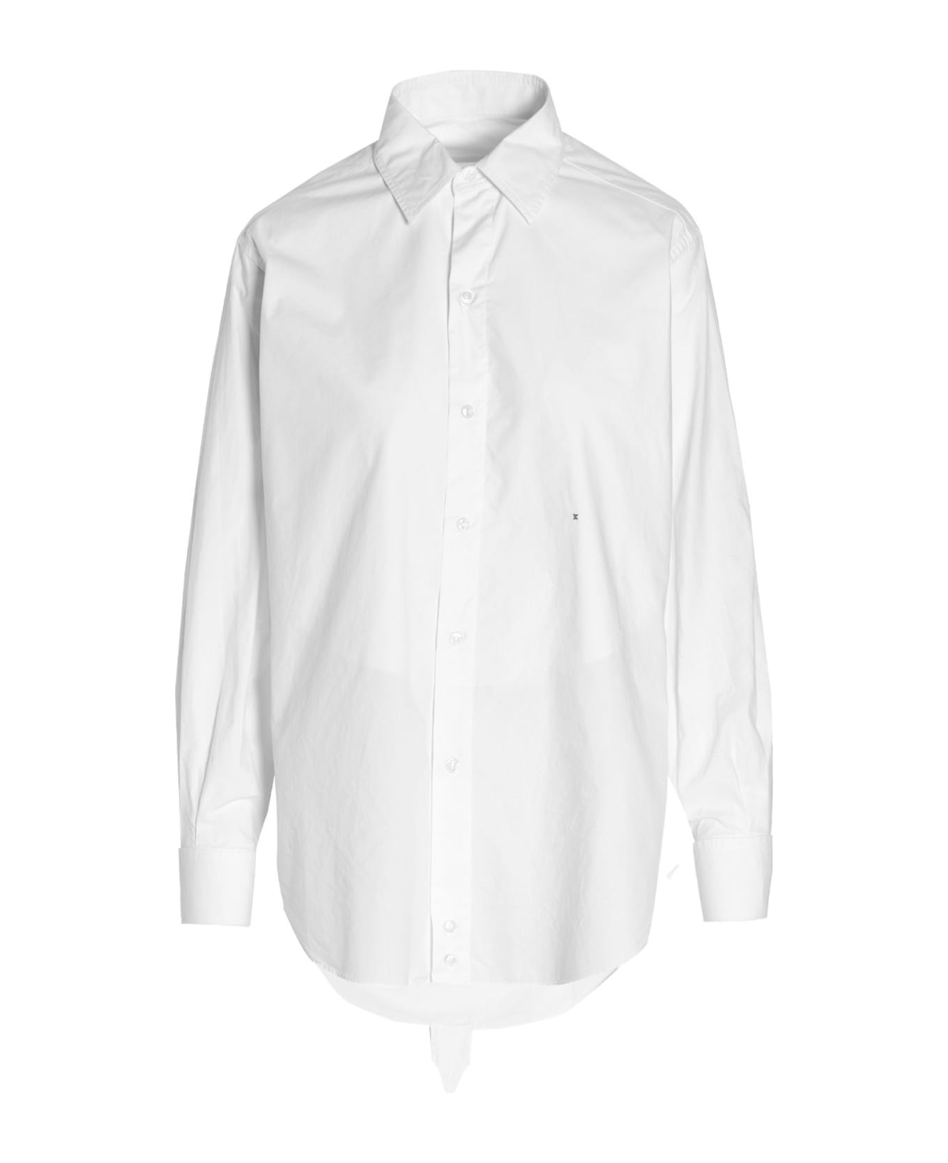 Maison Margiela Logo Embroidery Shirt - White