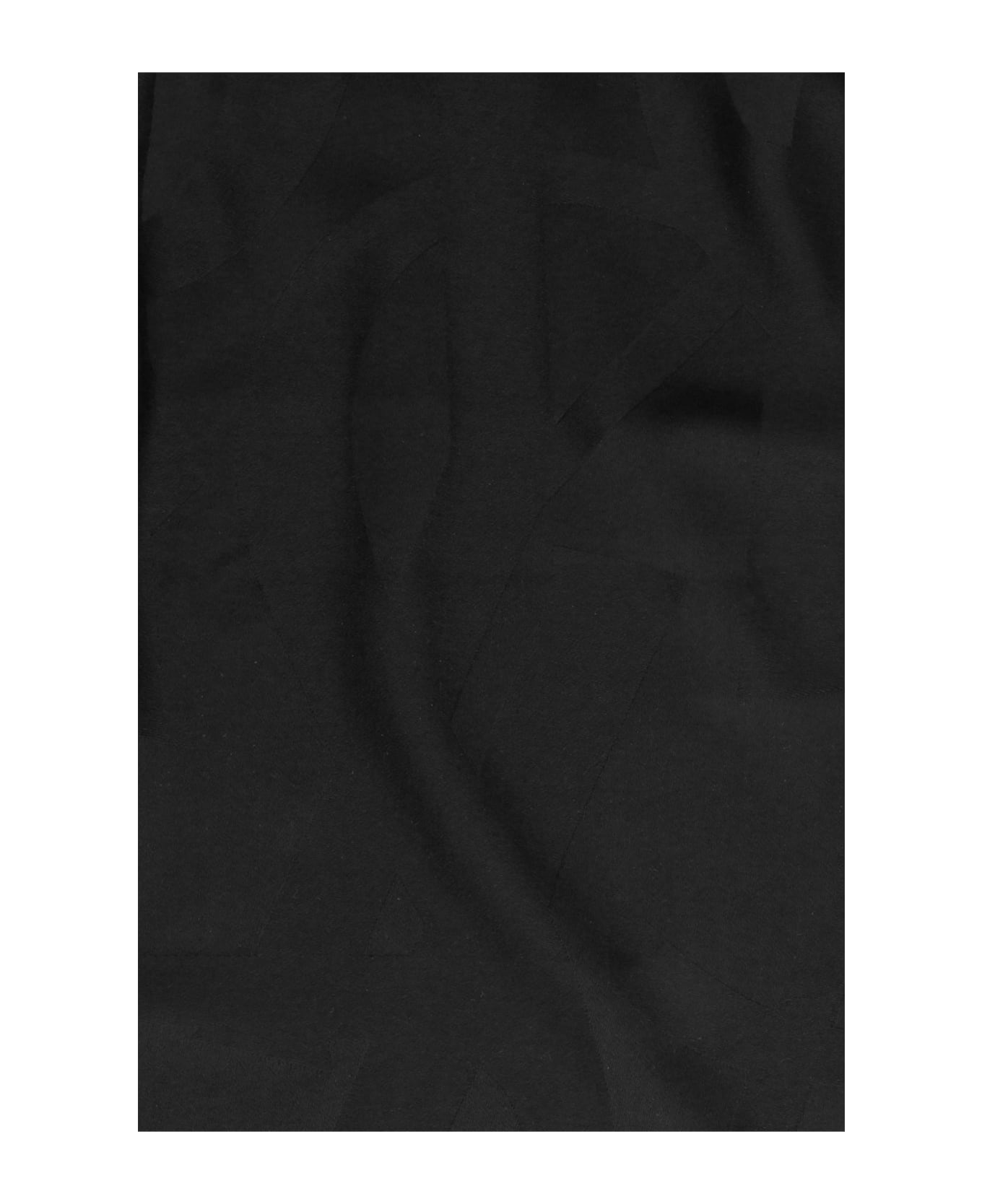 Saint Laurent 'monogram' Scarf - Black