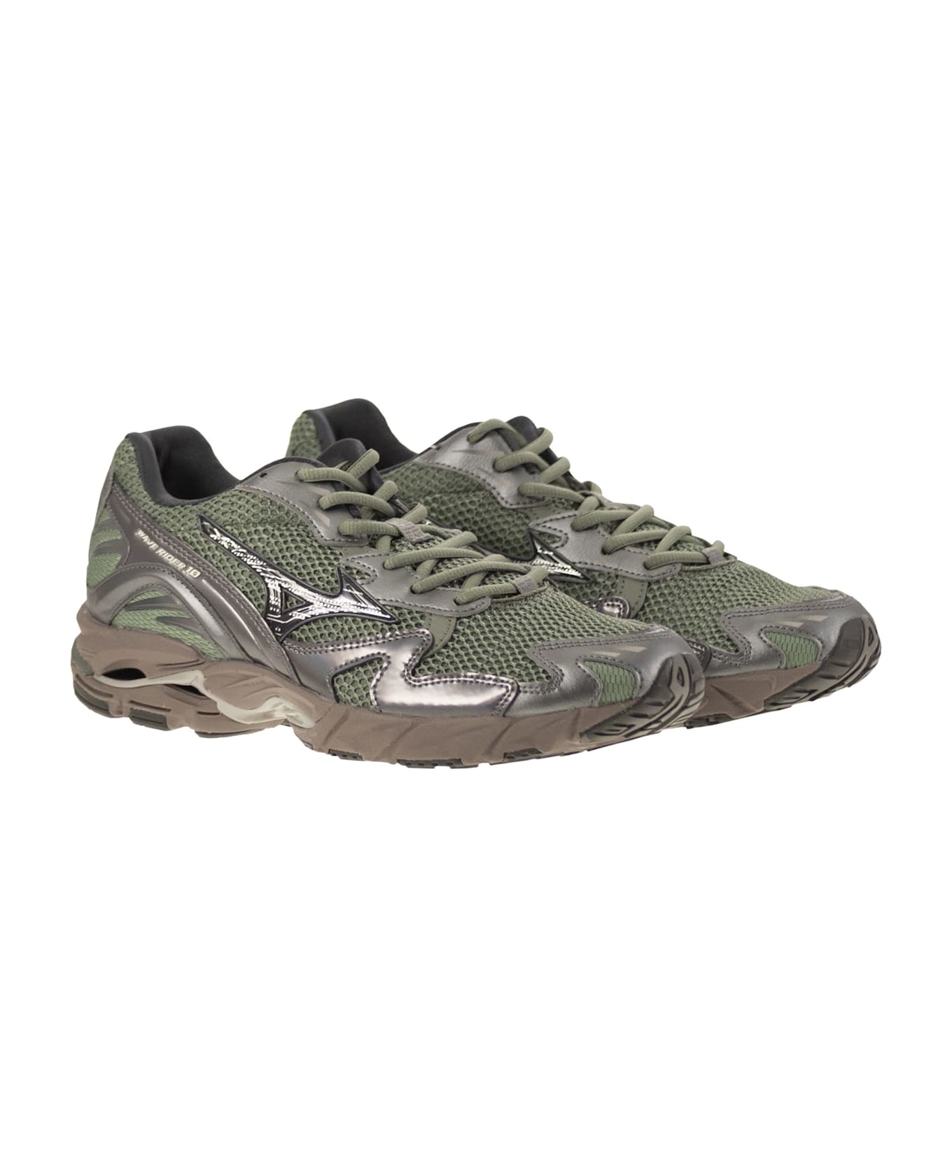 Mizuno Wave Rider 10 - Sneakers - Green