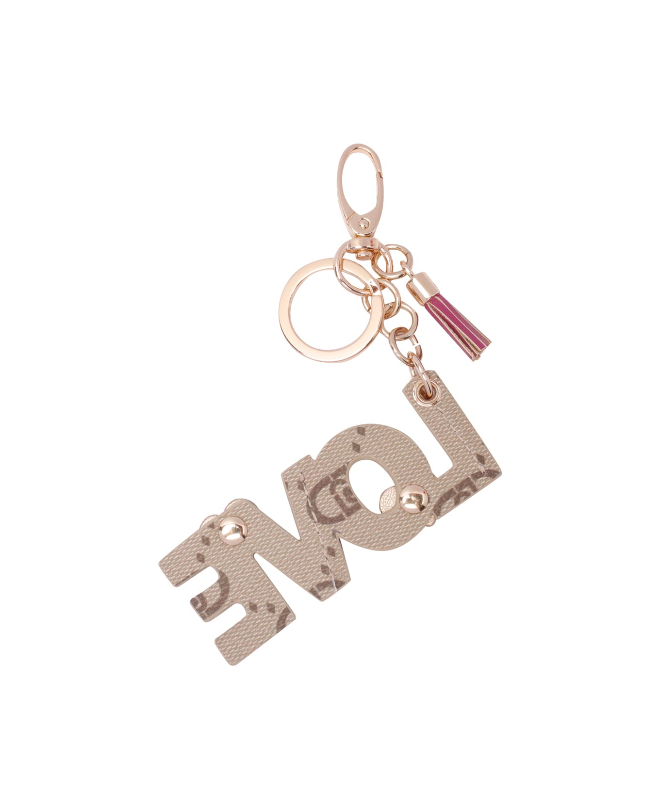 Liu-Jo Love Keyring - Beige