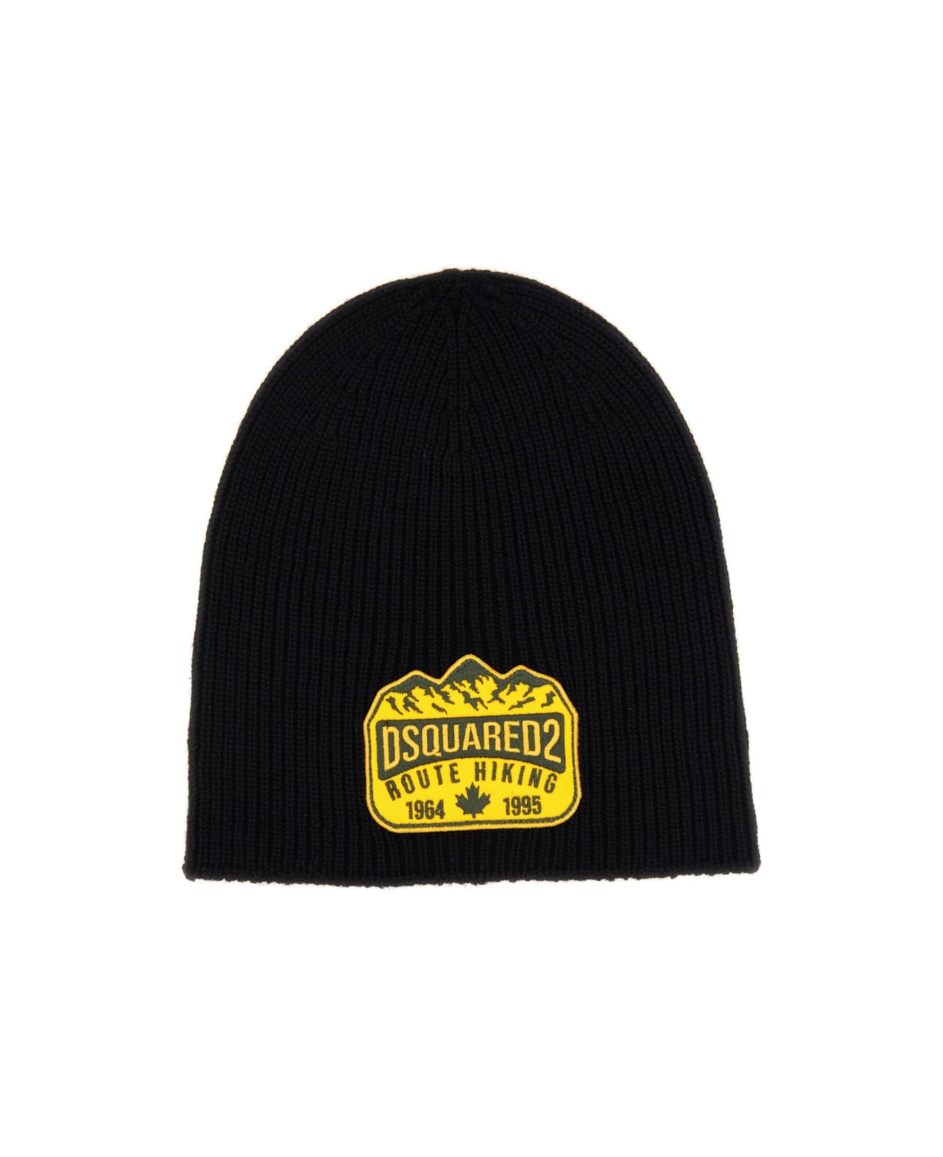 Dsquared2 Beanie Hat - BLACK