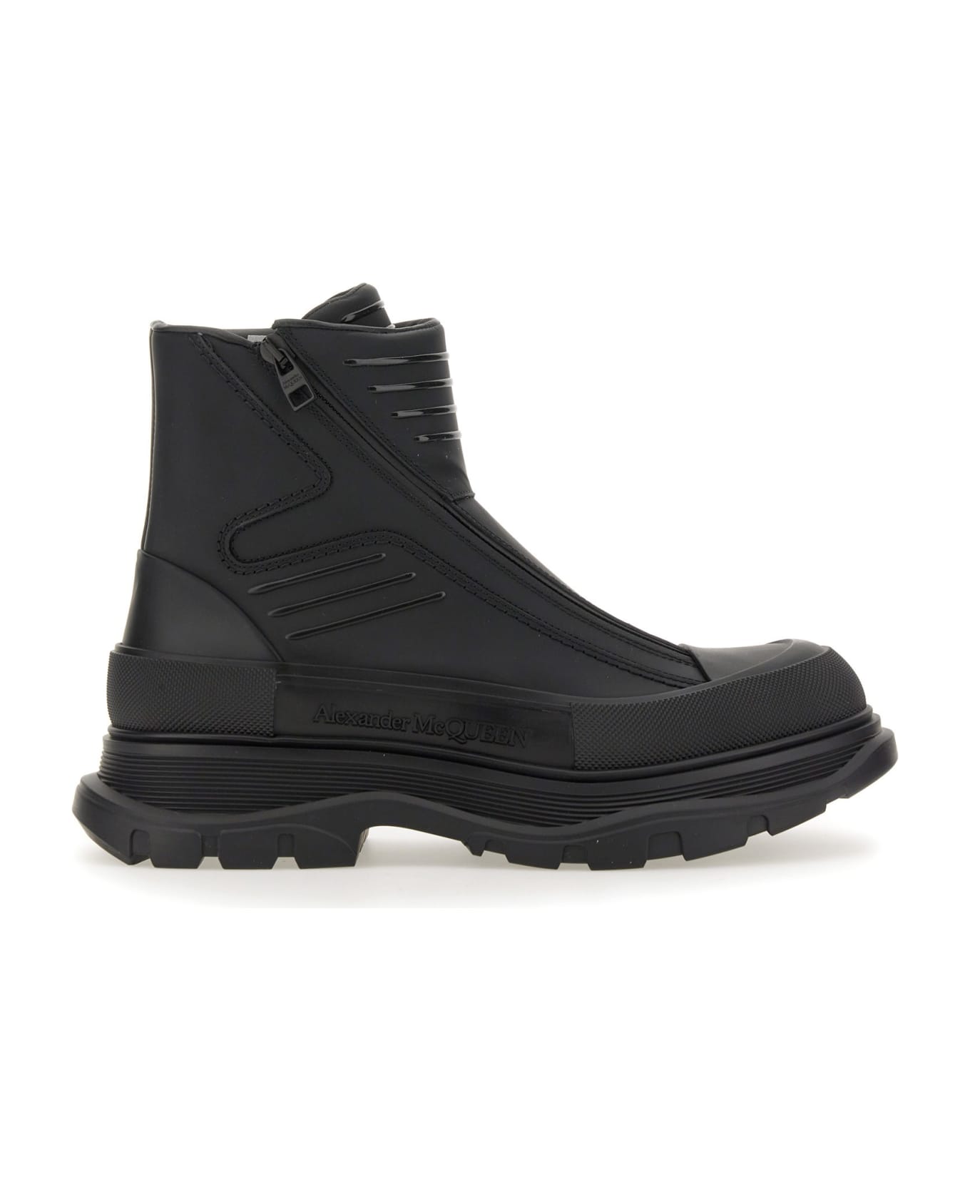 Alexander McQueen Tread Slick Ankle Boots - Nero ブーツ
