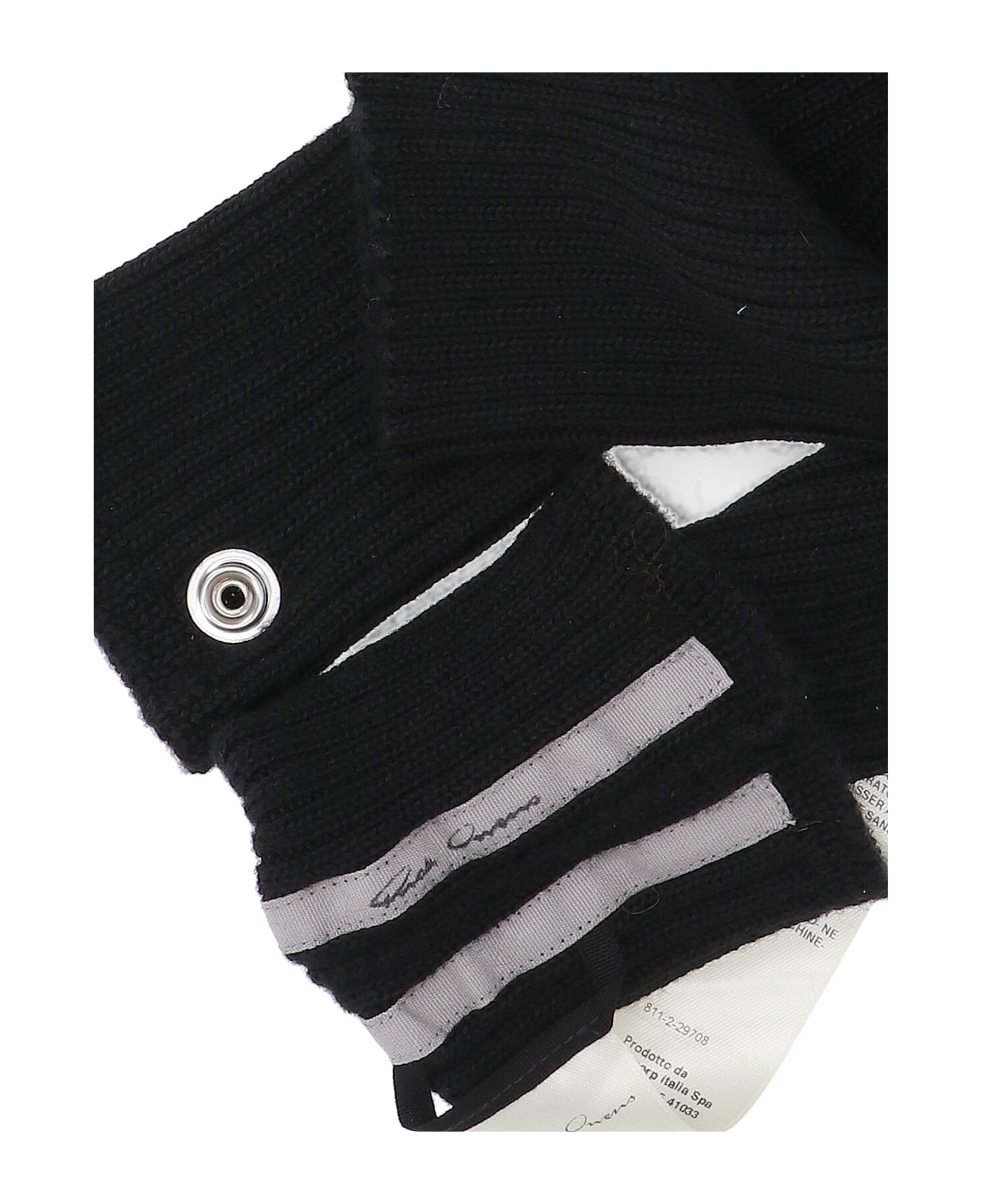 Rick Owens Cashmere Arm Warmers - Black  
