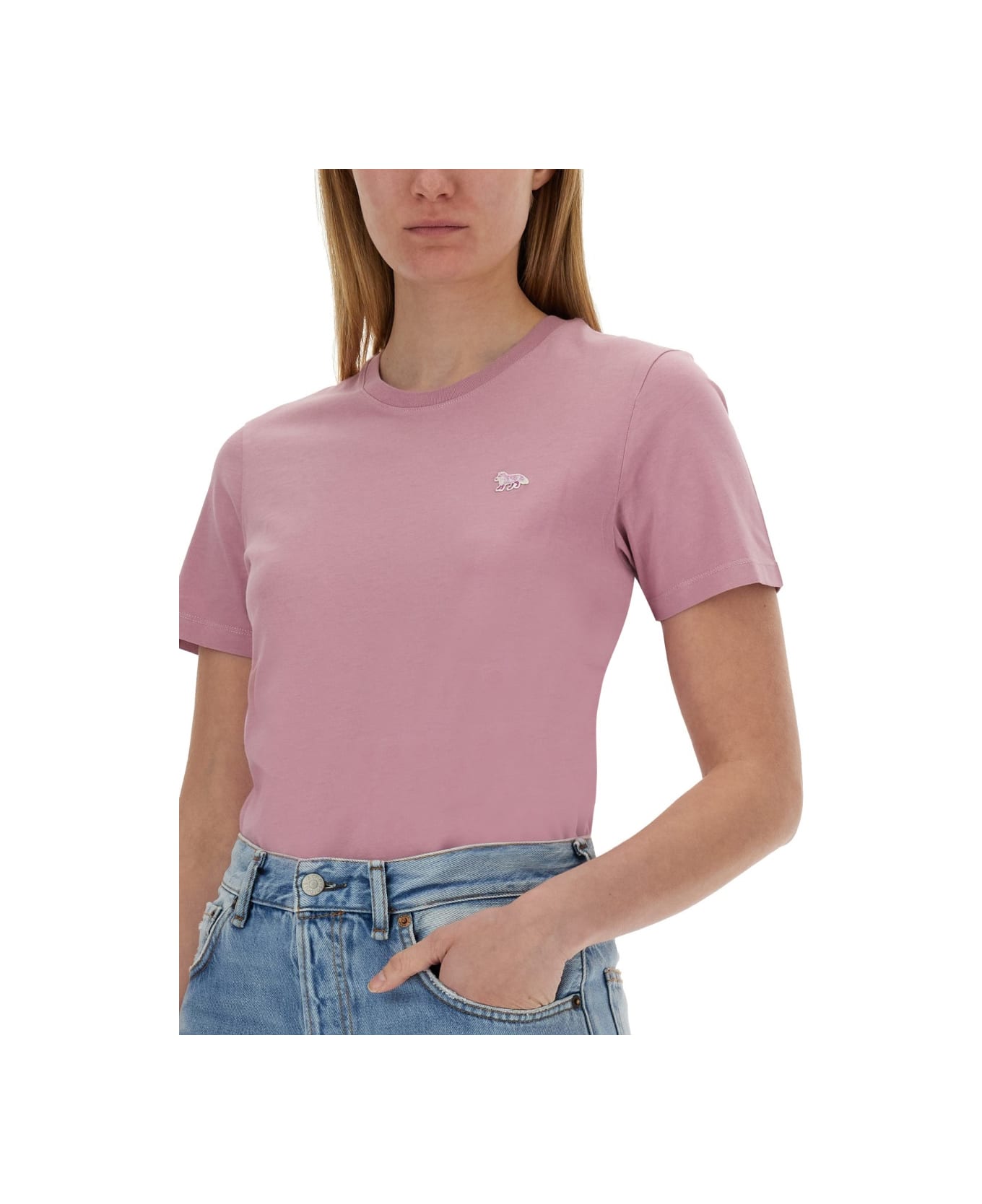 Maison Kitsuné Cotton T-shirt - PINK