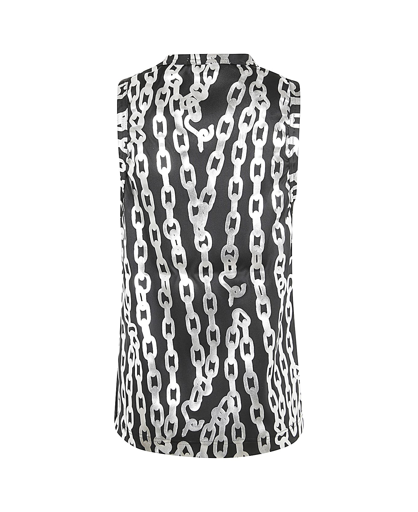 Comme des Garçons Ladie`s T-shirt - Black Silver