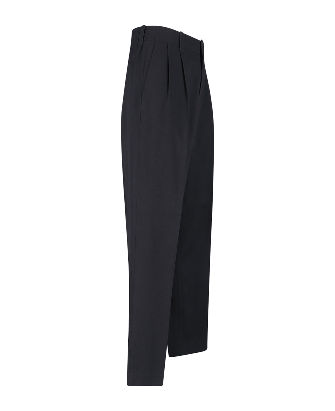 Golden Goose Tailored Virgin Wool Trousers - Black