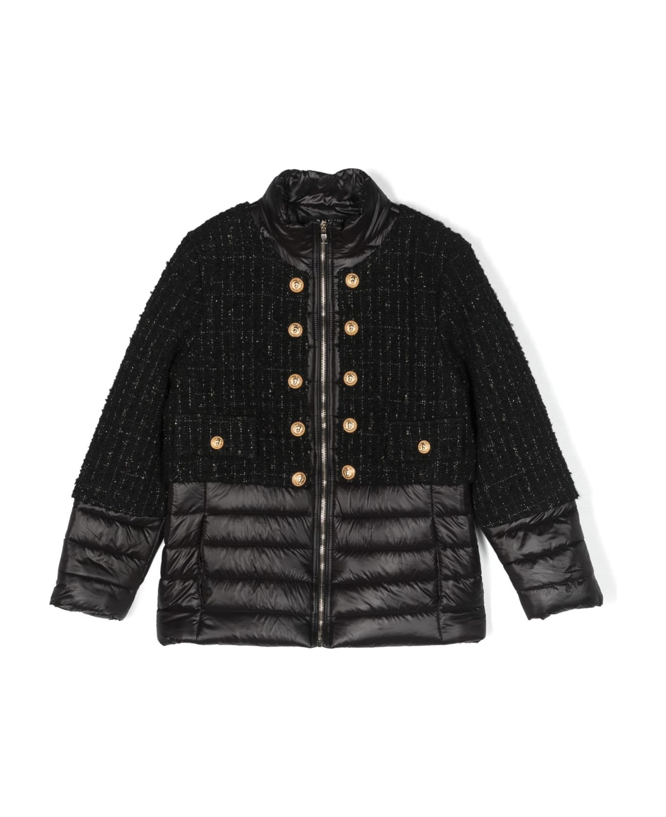 Balmain Coats Black - Black コート＆ジャケット