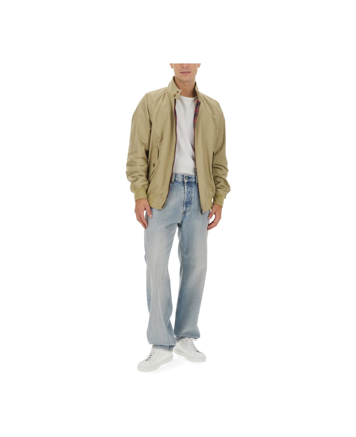 Baracuta "g9 Harrington" Jacket - BEIGE