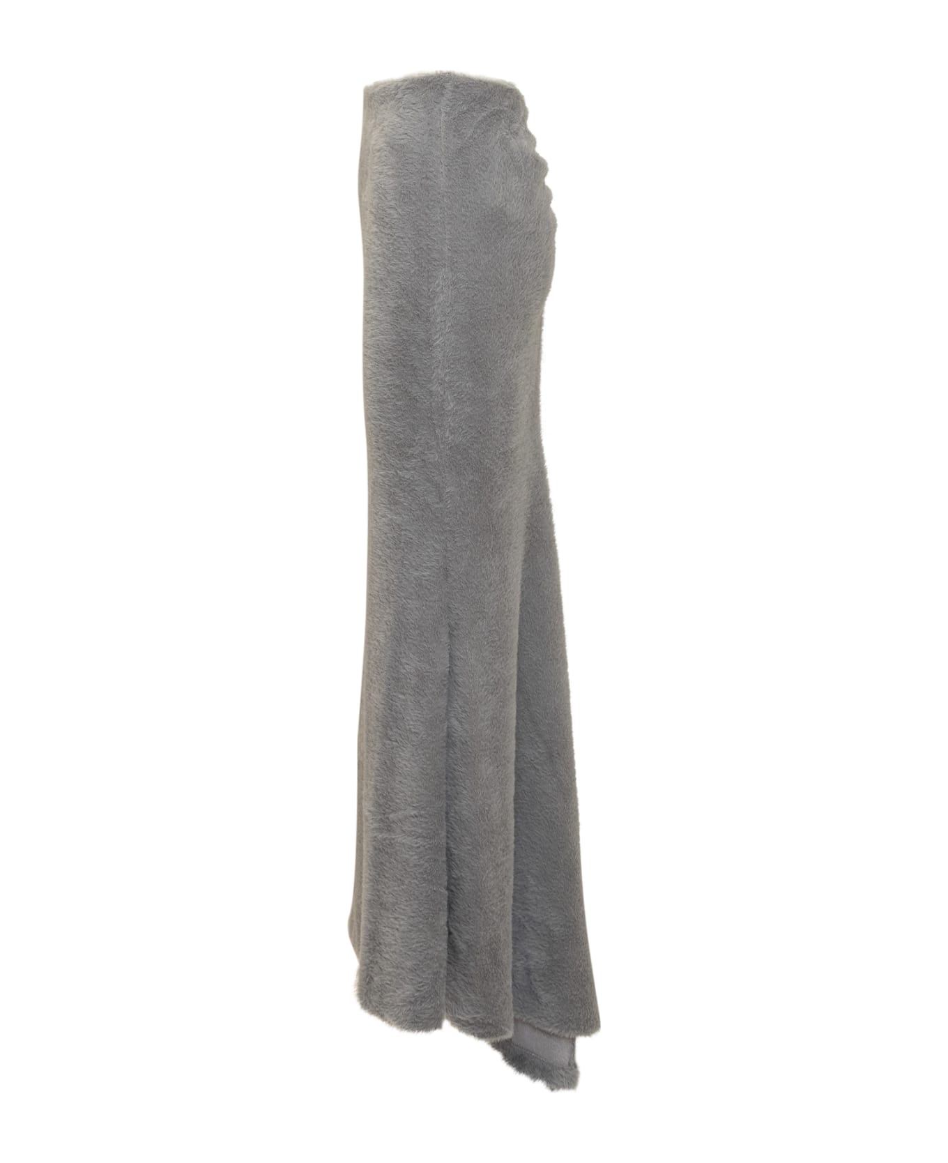 The Andamane Nemesia Maxi Skirt - LIGHT GREY