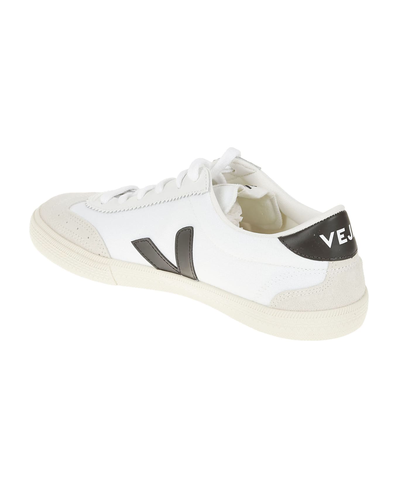 Veja Side Logo Sneakers - White/Black スニーカー