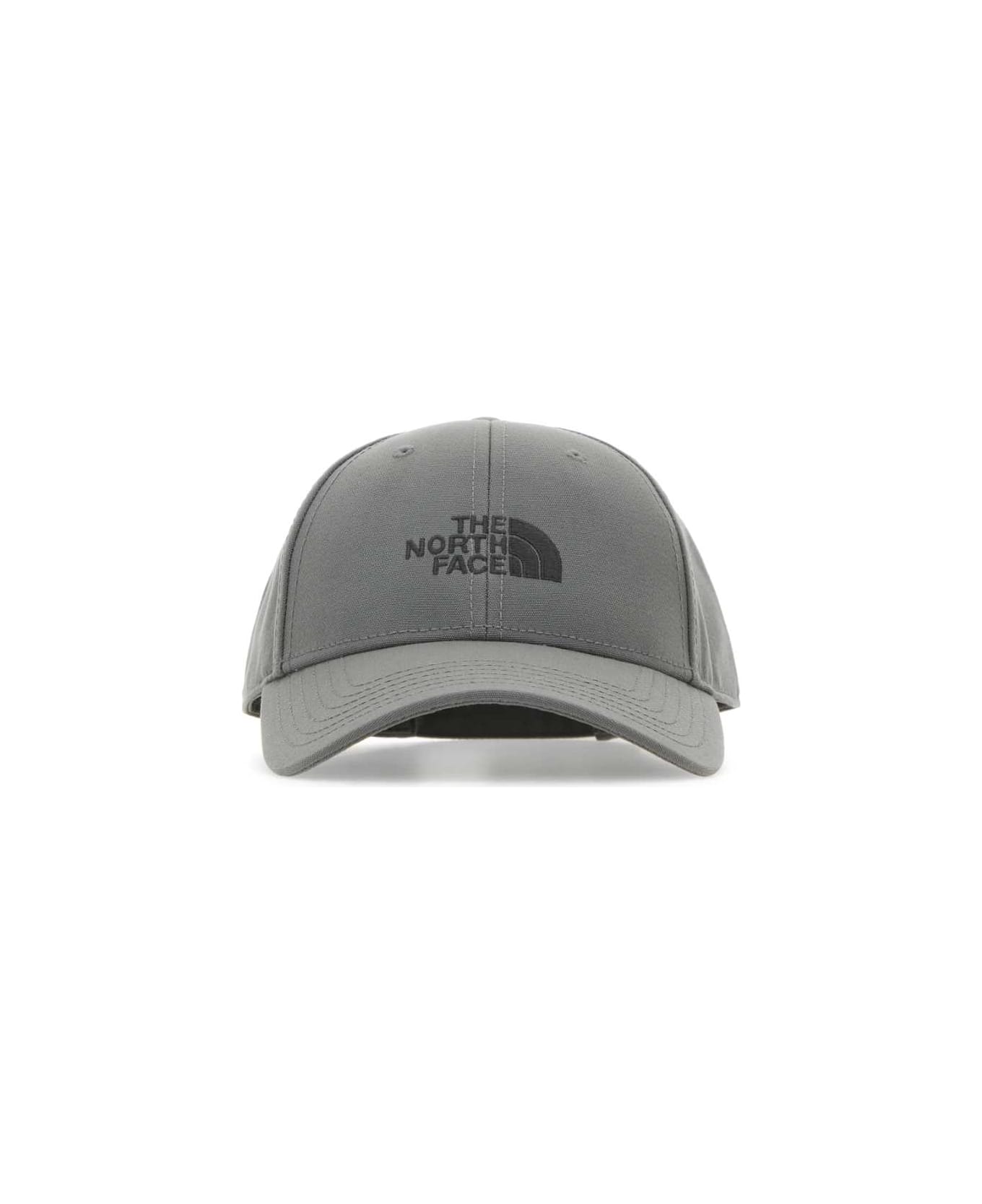 The North Face Grey Polyester Baseball Cap - SMOKEDPEARLASPHALTGREY 帽子