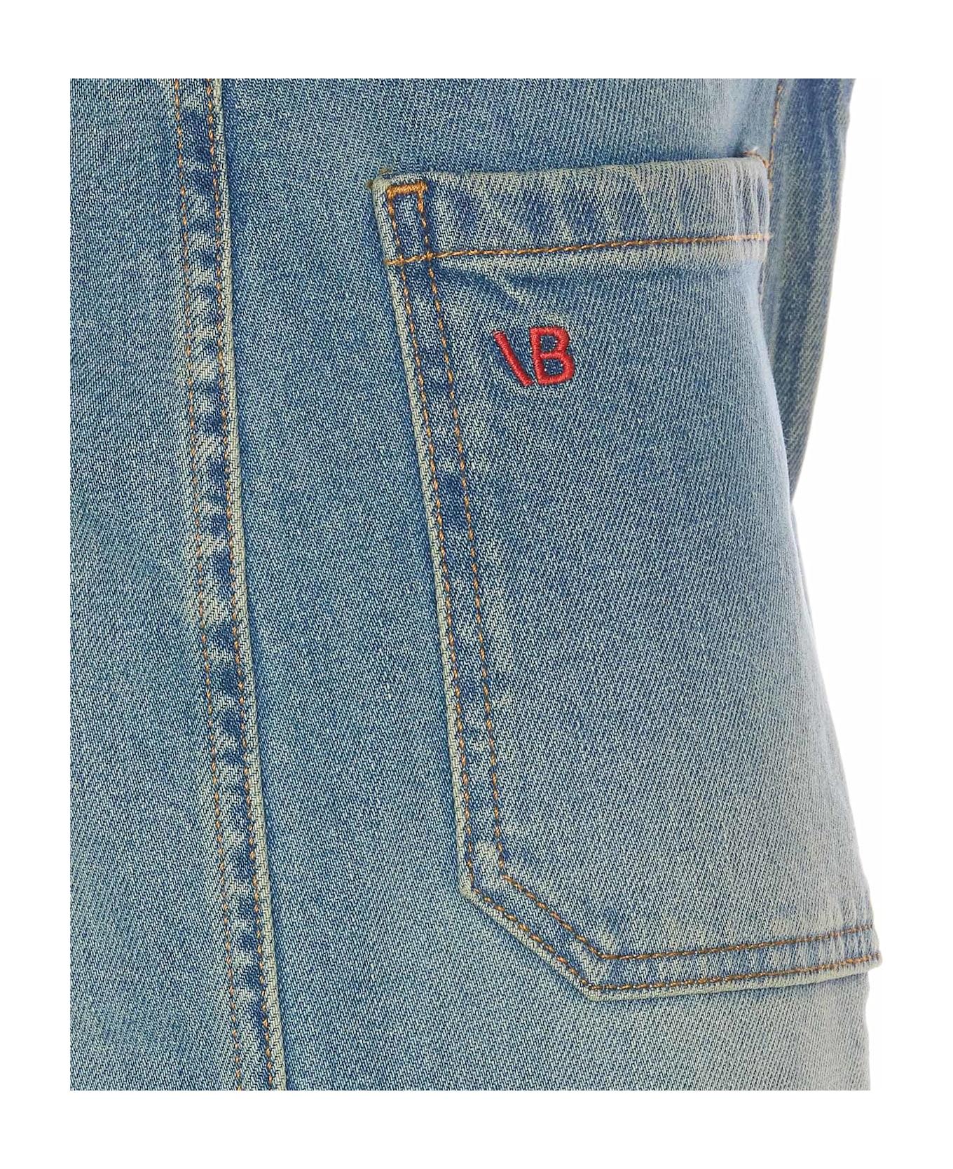 Victoria Beckham Alina High Waisted Jeans - Blue