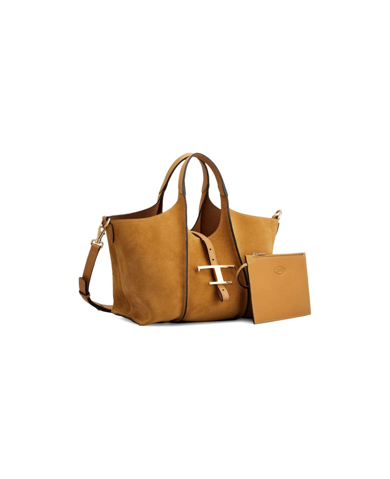 Tod
s Mini Leather Tote Bag - Leather Brown