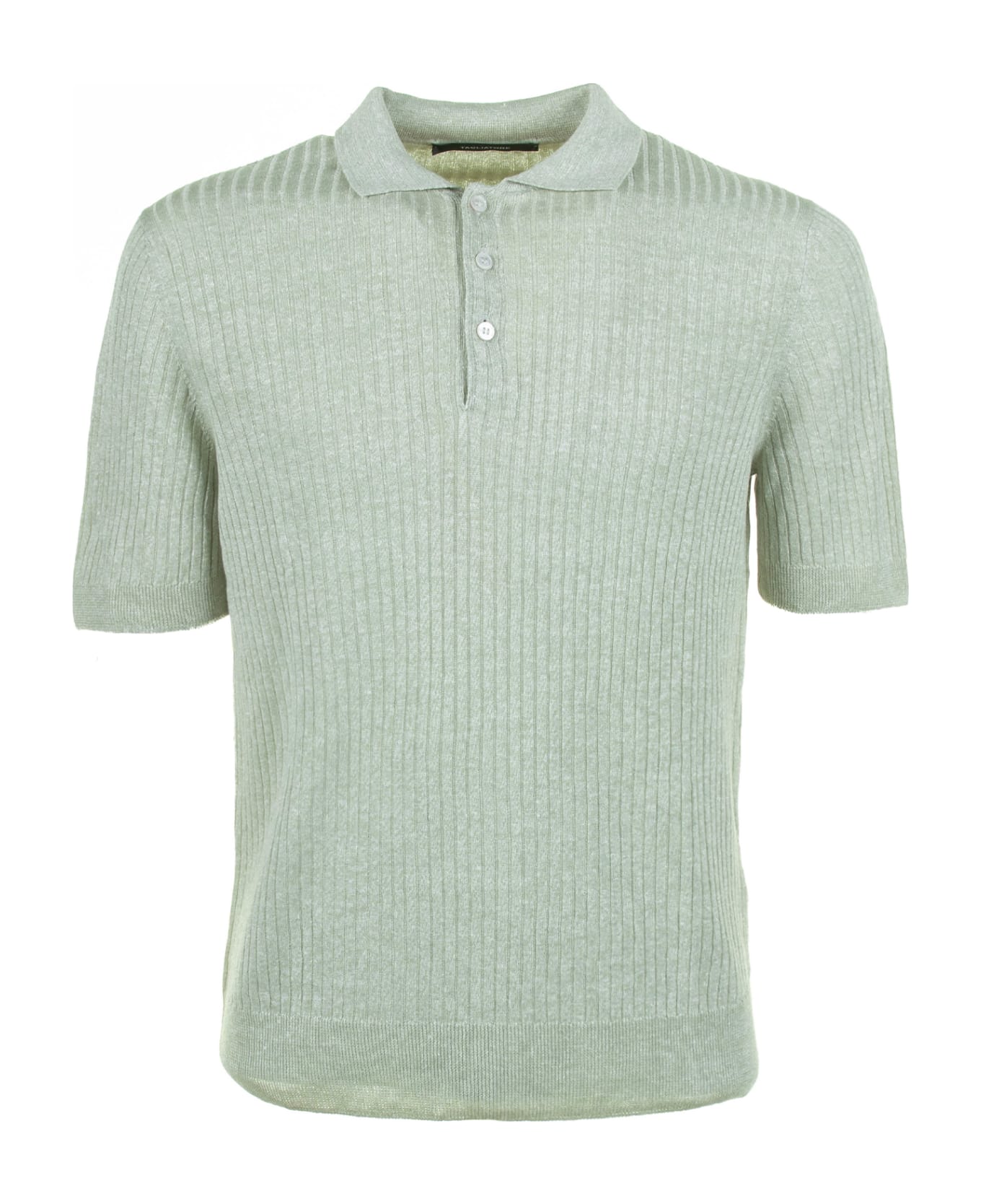 Tagliatore Light Green Short-sleeved Polo Shirt - BOTTIGLIA ポロシャツ