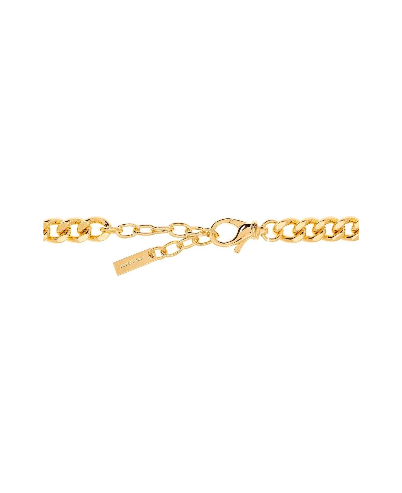 Moschino Teddy Bear Pendant Necklace - GOLD