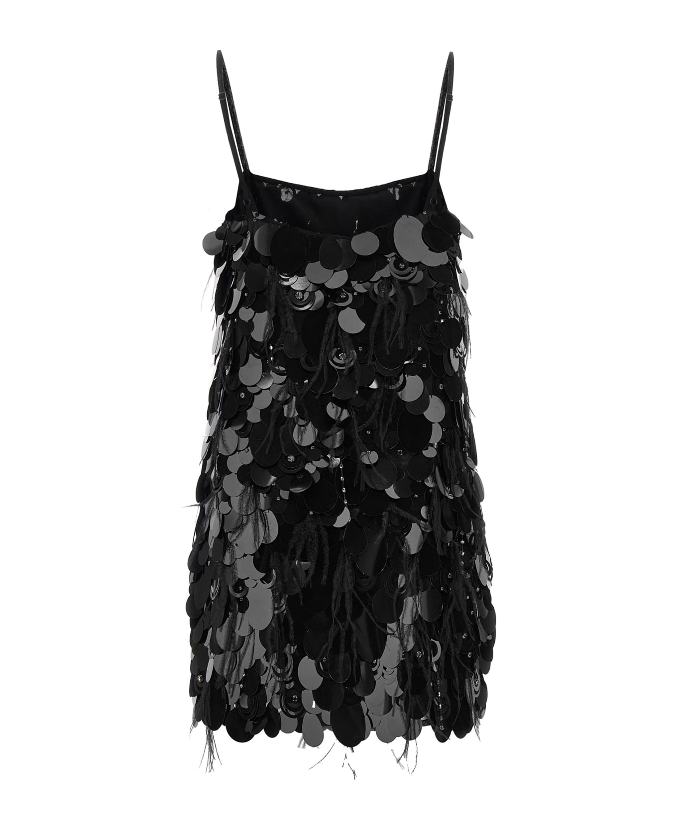 Pinko Vitiano Mini Dress - Black
