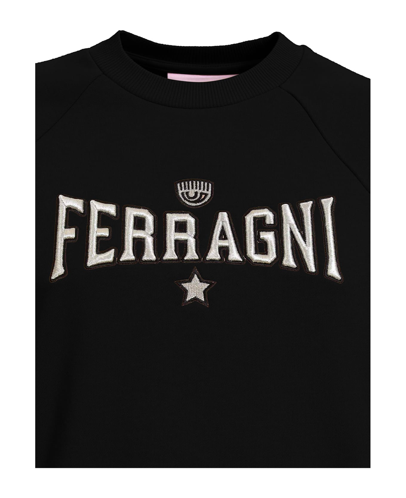 Chiara Ferragni Black Sweatshirt - Black