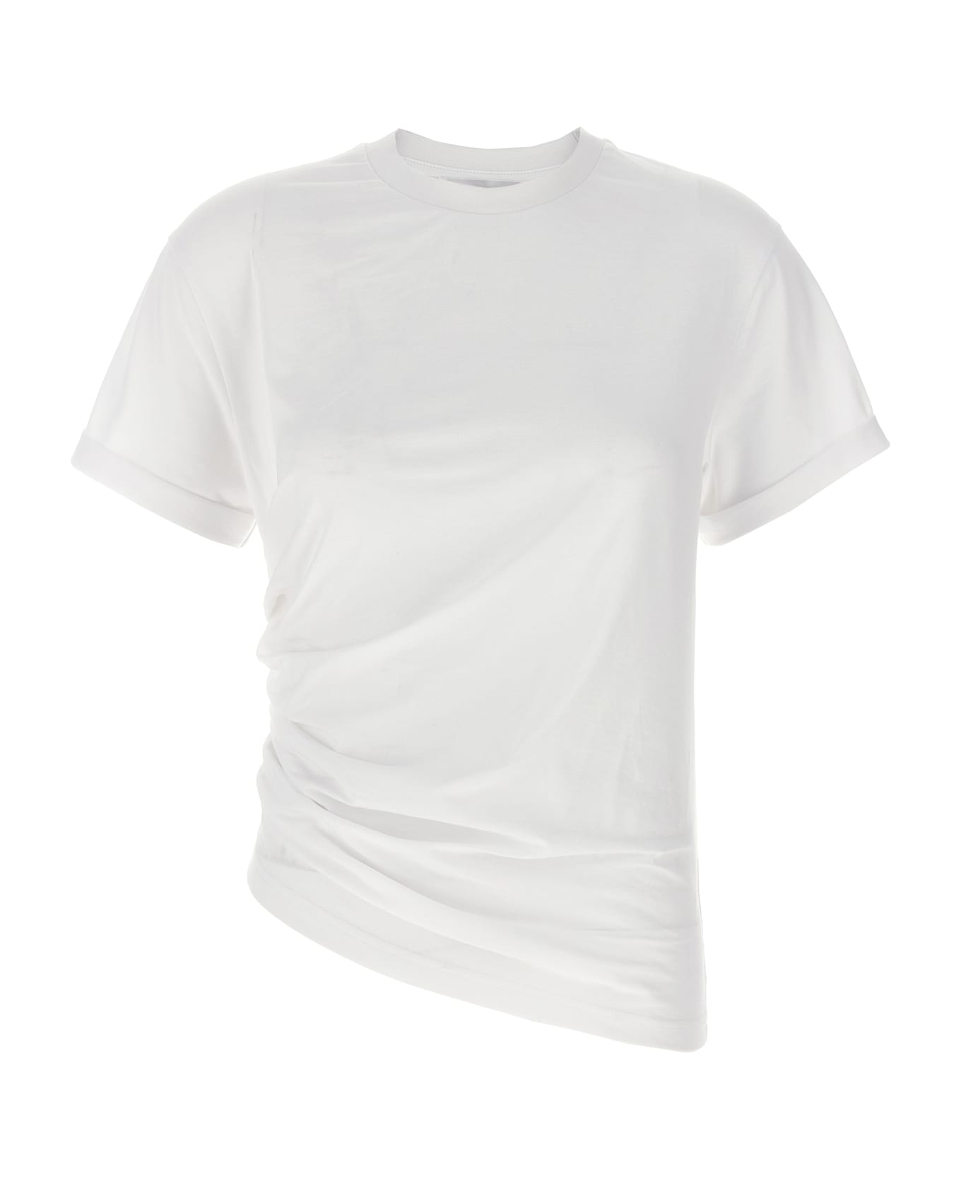 Victoria Beckham 
gaathered
 T-shirt - White