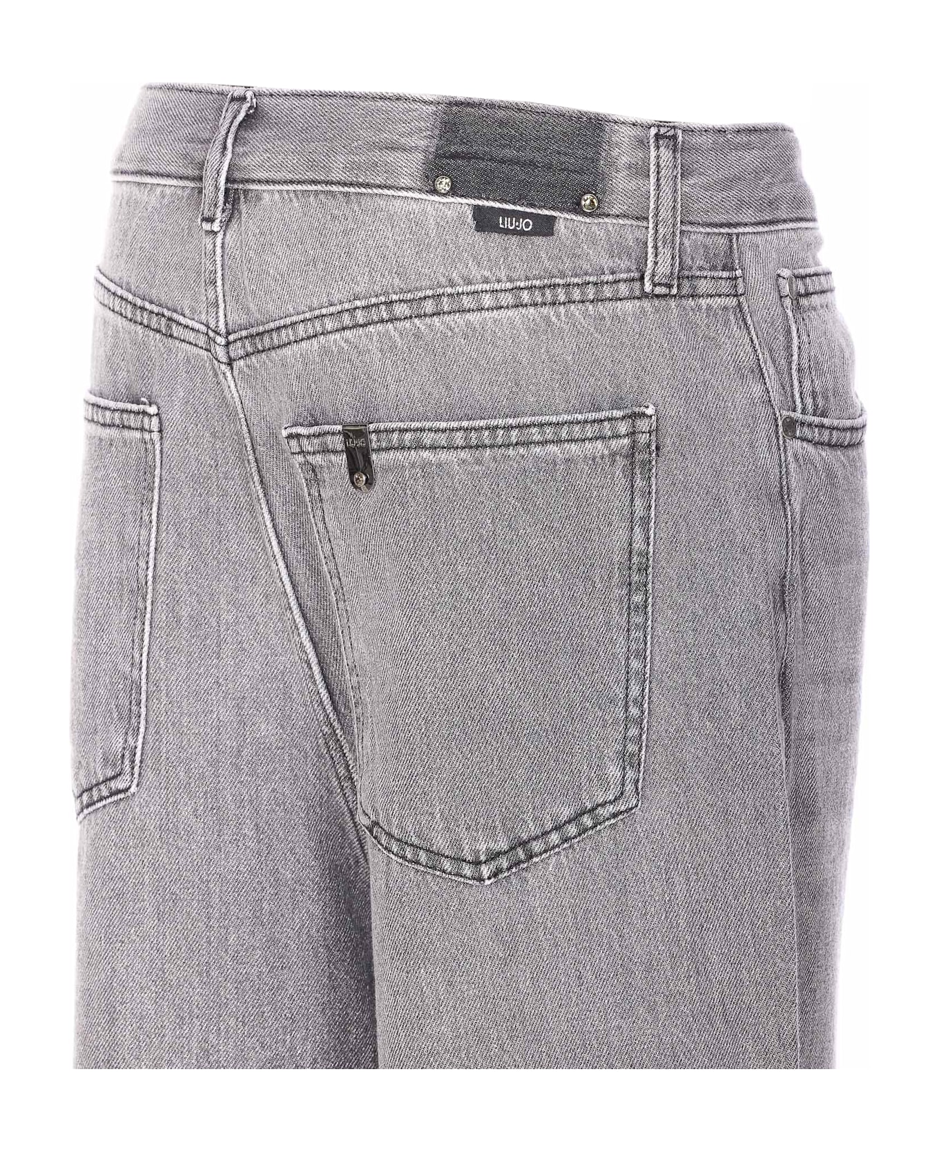 Liu-Jo Wide Jeans - Grey