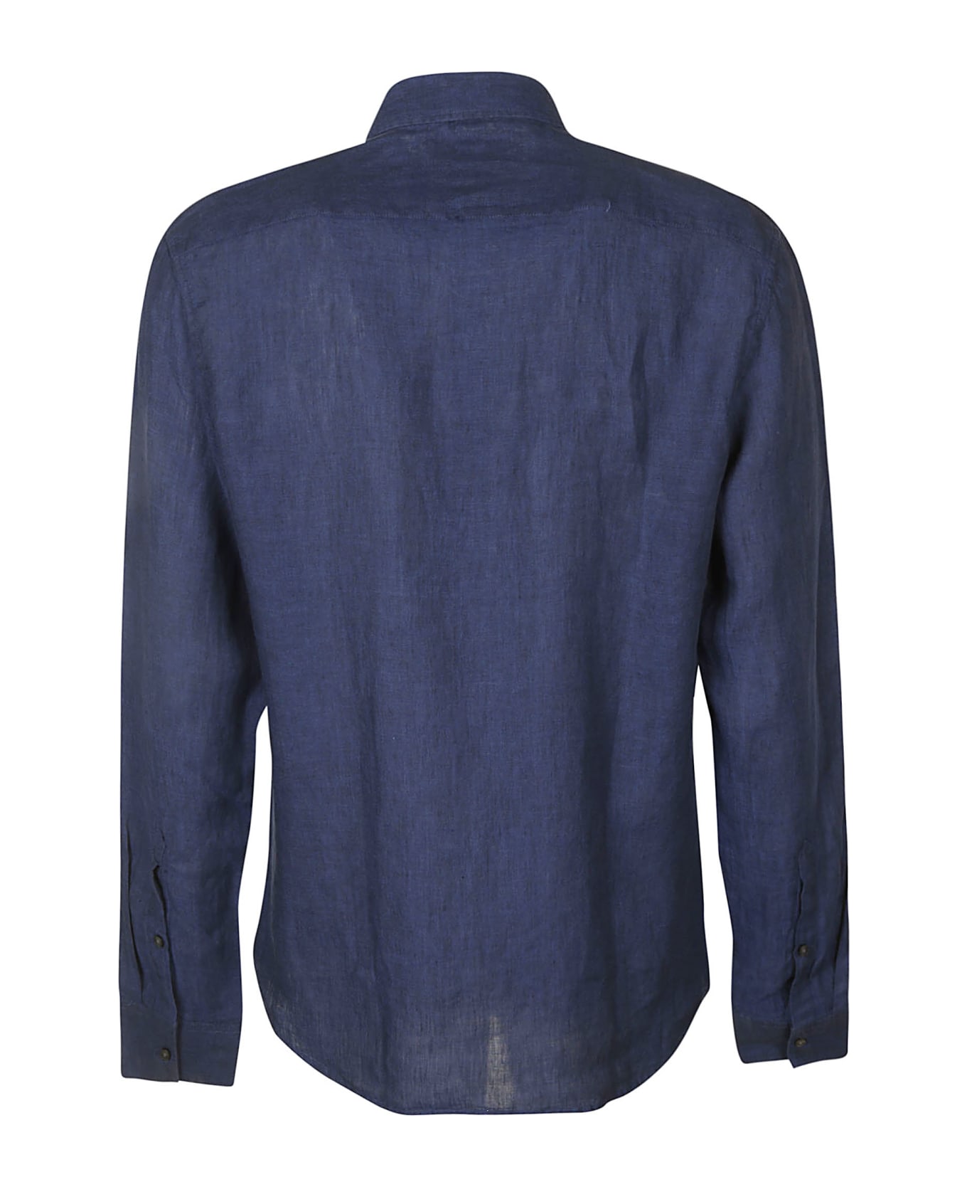Michael Kors Round Hem Plain Shirt - Blue シャツ