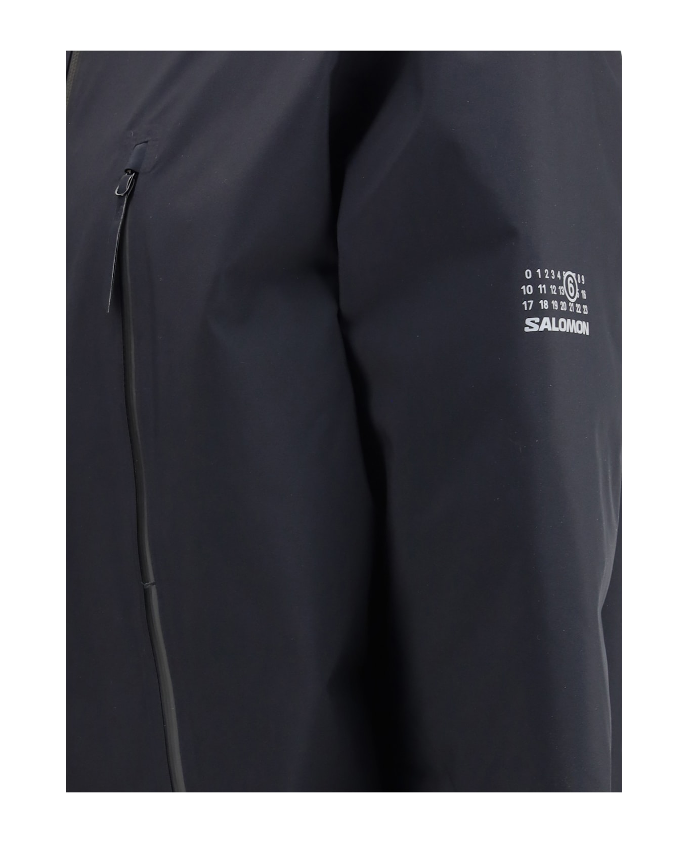 MM6 Maison Margiela Hooded Parka Salomon X Mm6 - Black