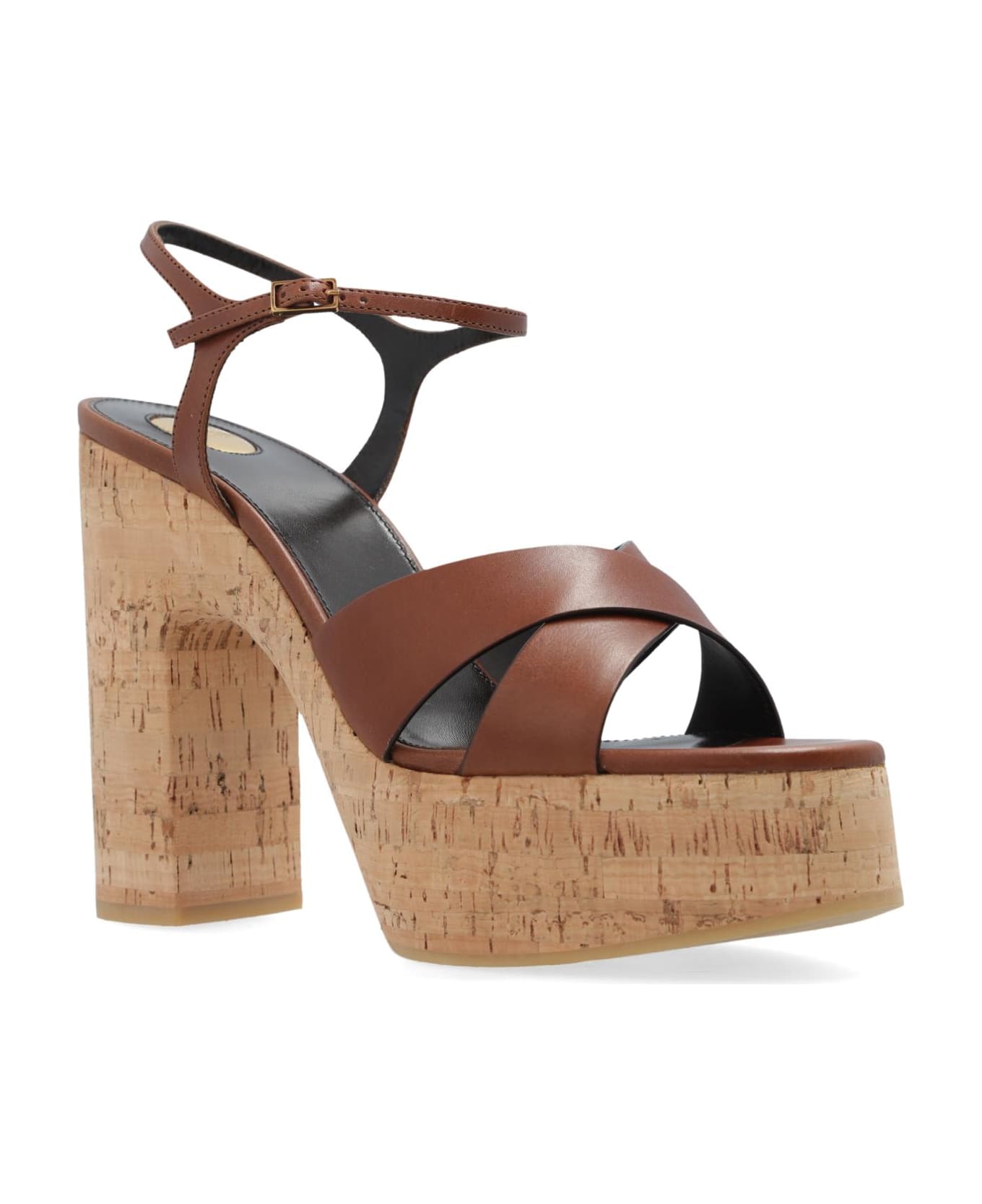 Saint Laurent Platform Sandals Bianca