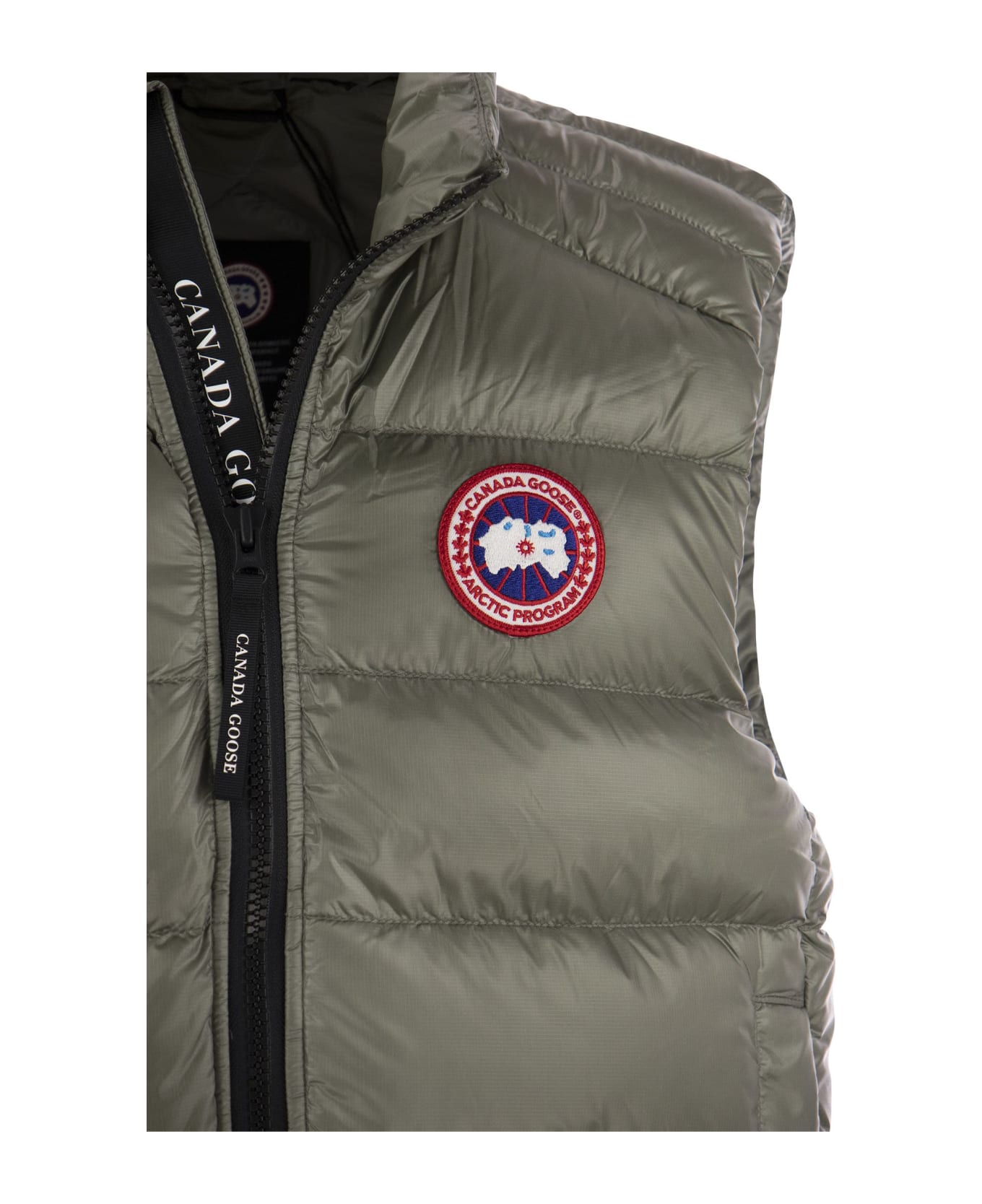 Canada Goose Crofton - Sleeveless Down Jacket - Sage