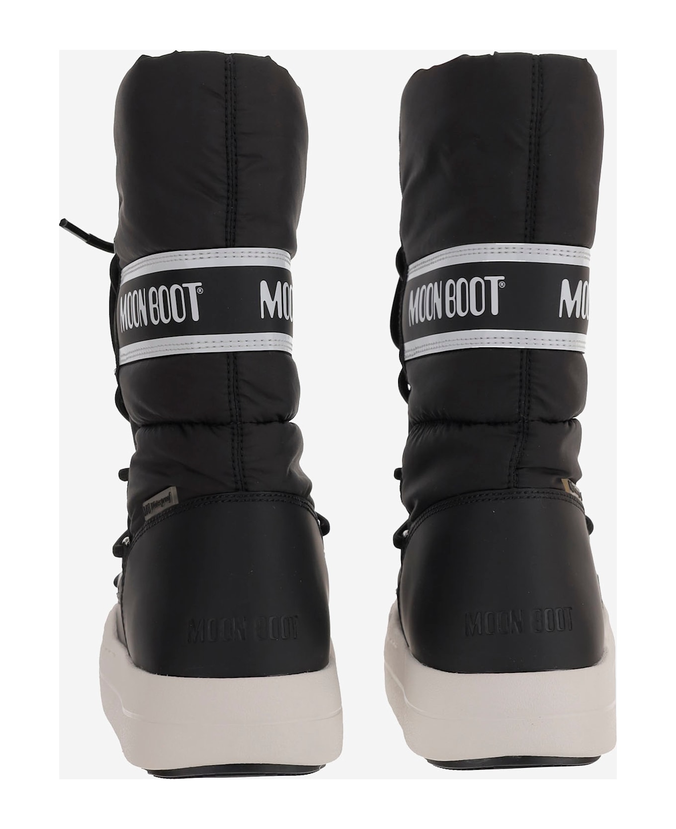 Moon Boot High Nylon Boots - Black