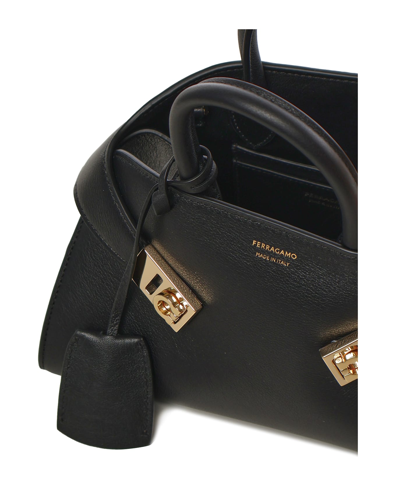 Ferragamo Hug Soft Tote Bag - Black