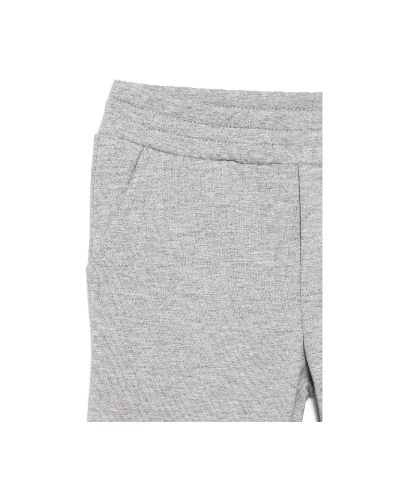 Moncler Enfant Tracksuit With Embroidery - Grey