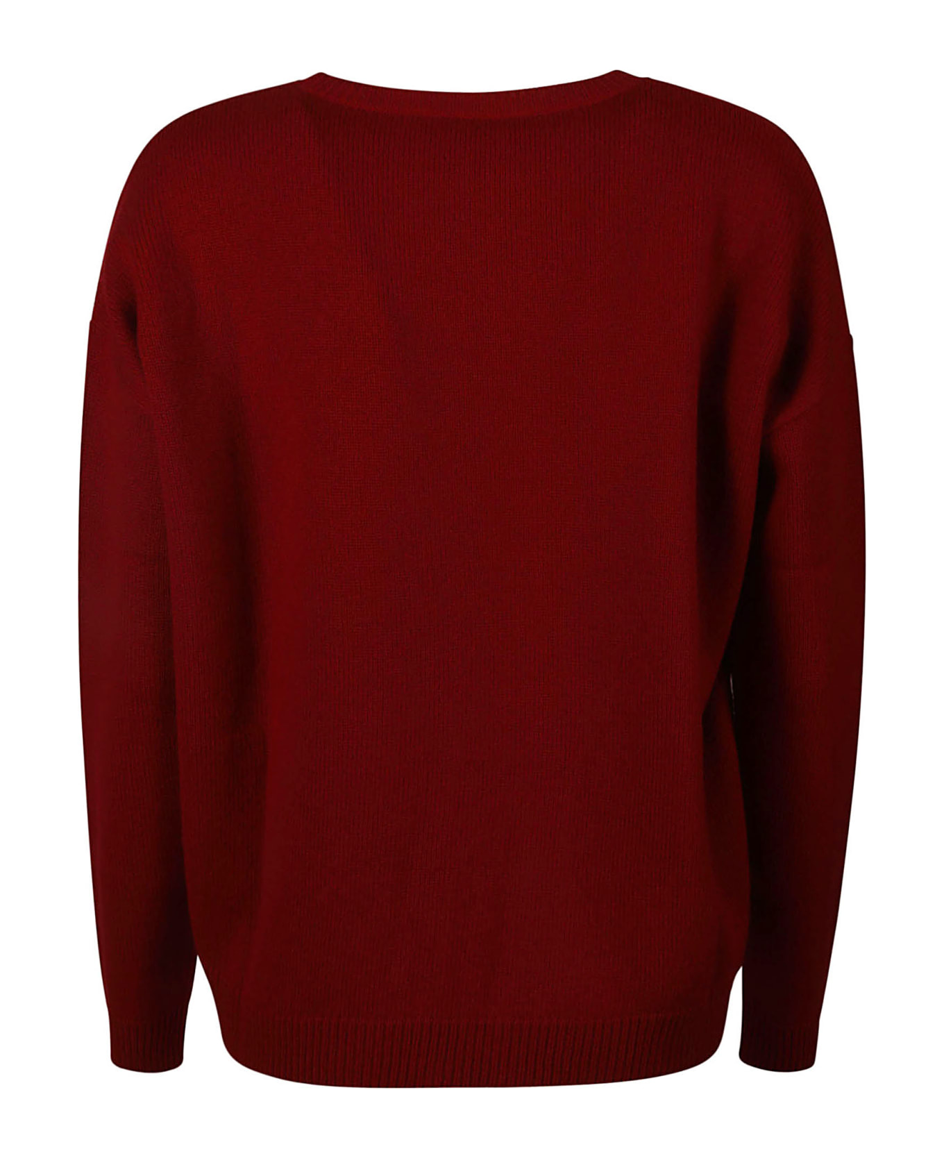Max Mara Nias Sweater - fondo rosso ニットウェア