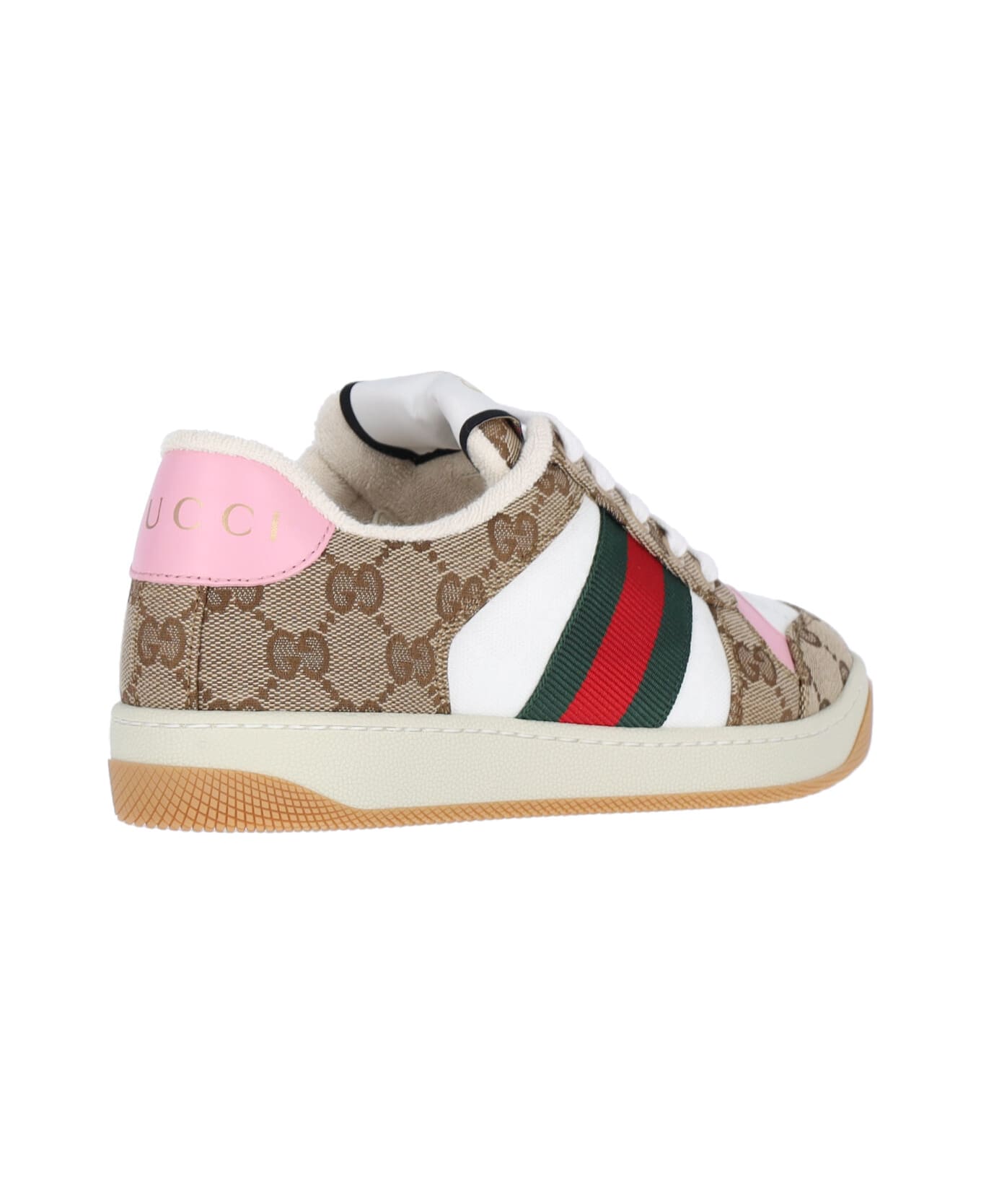 Gucci "screener" Sneakers - Beige
