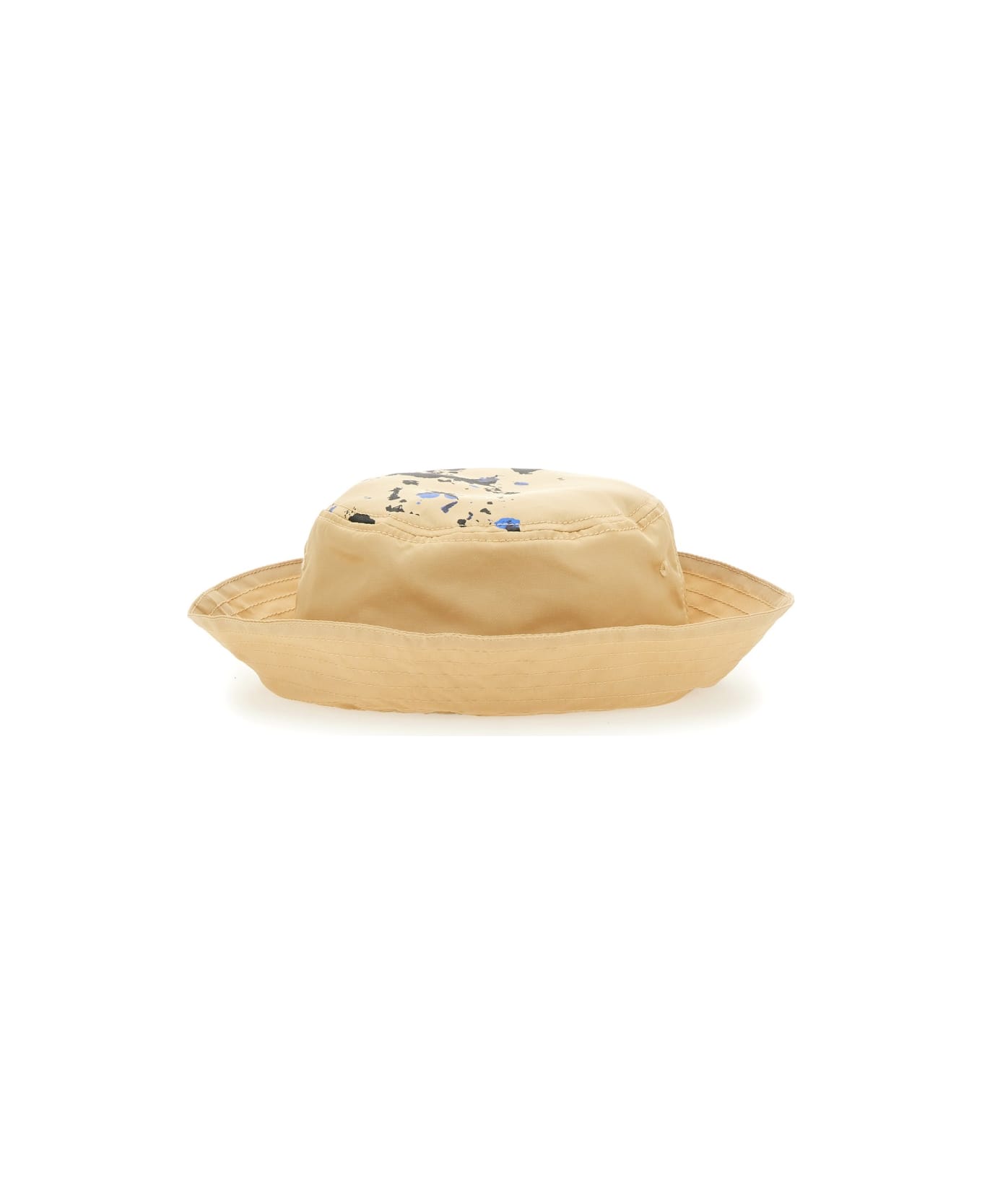 Moschino Bucket Hat With Logo - BEIGE